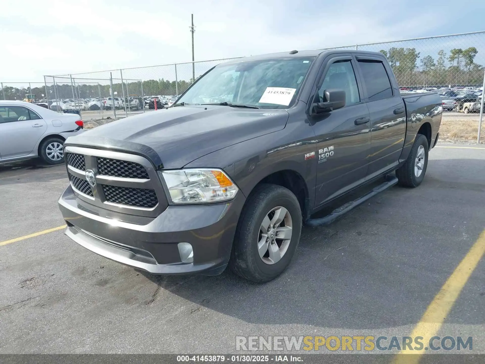 2 Photograph of a damaged car 3C6RR6KT1MG506291 RAM 1500 CLASSIC 2021
