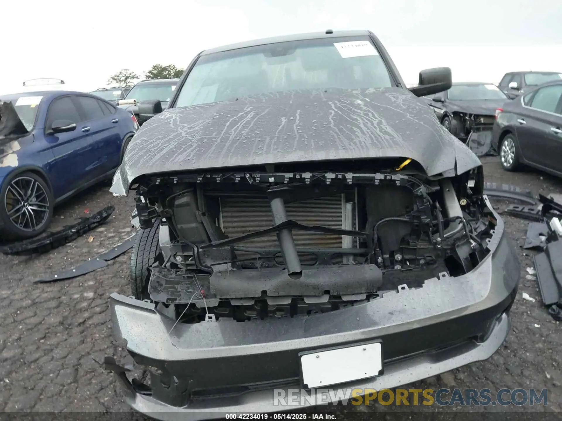 12 Photograph of a damaged car 3C6RR6KT2MG704541 RAM 1500 CLASSIC 2021