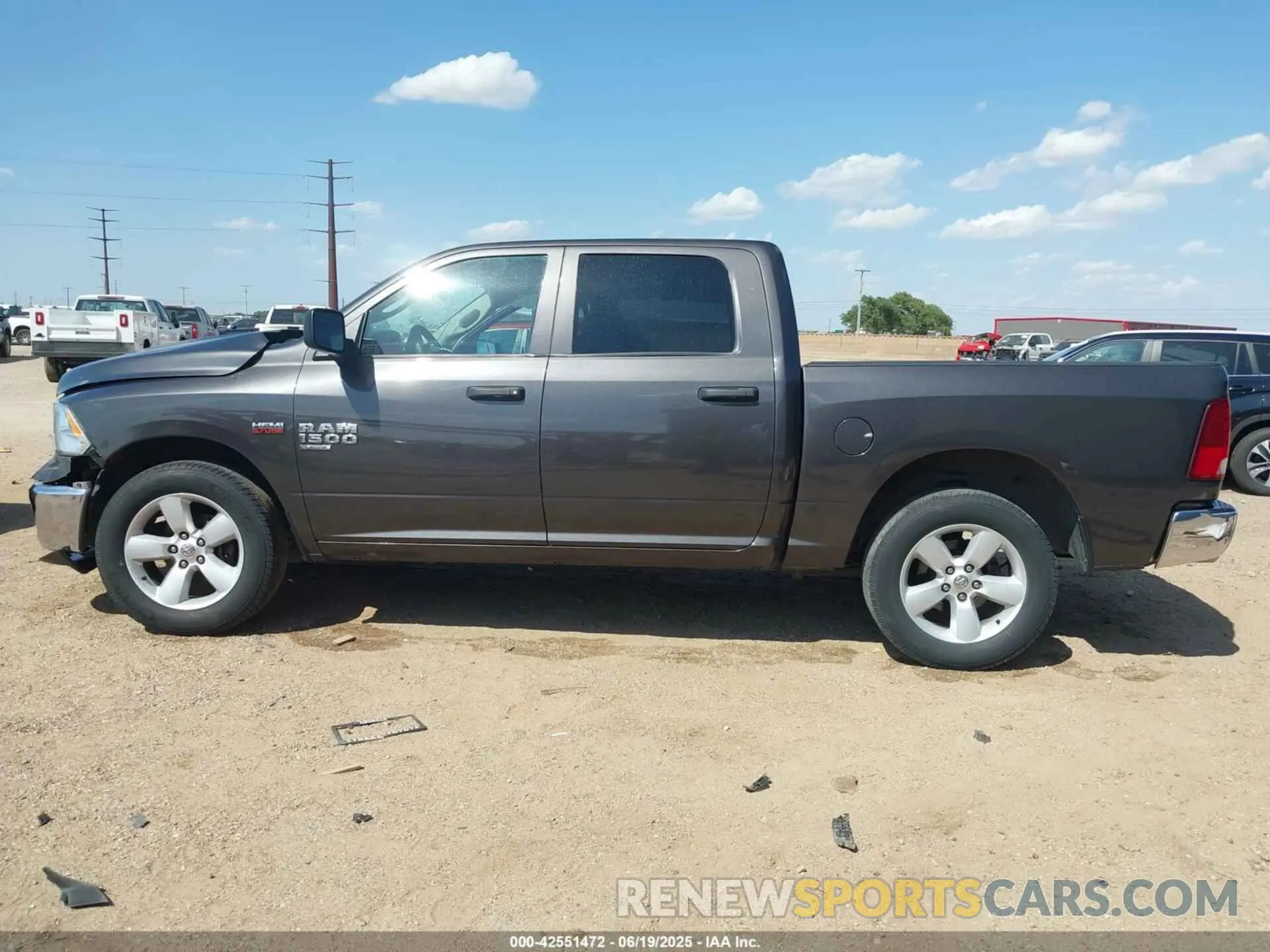15 Photograph of a damaged car 3C6RR6KT6MG526617 RAM 1500 CLASSIC 2021
