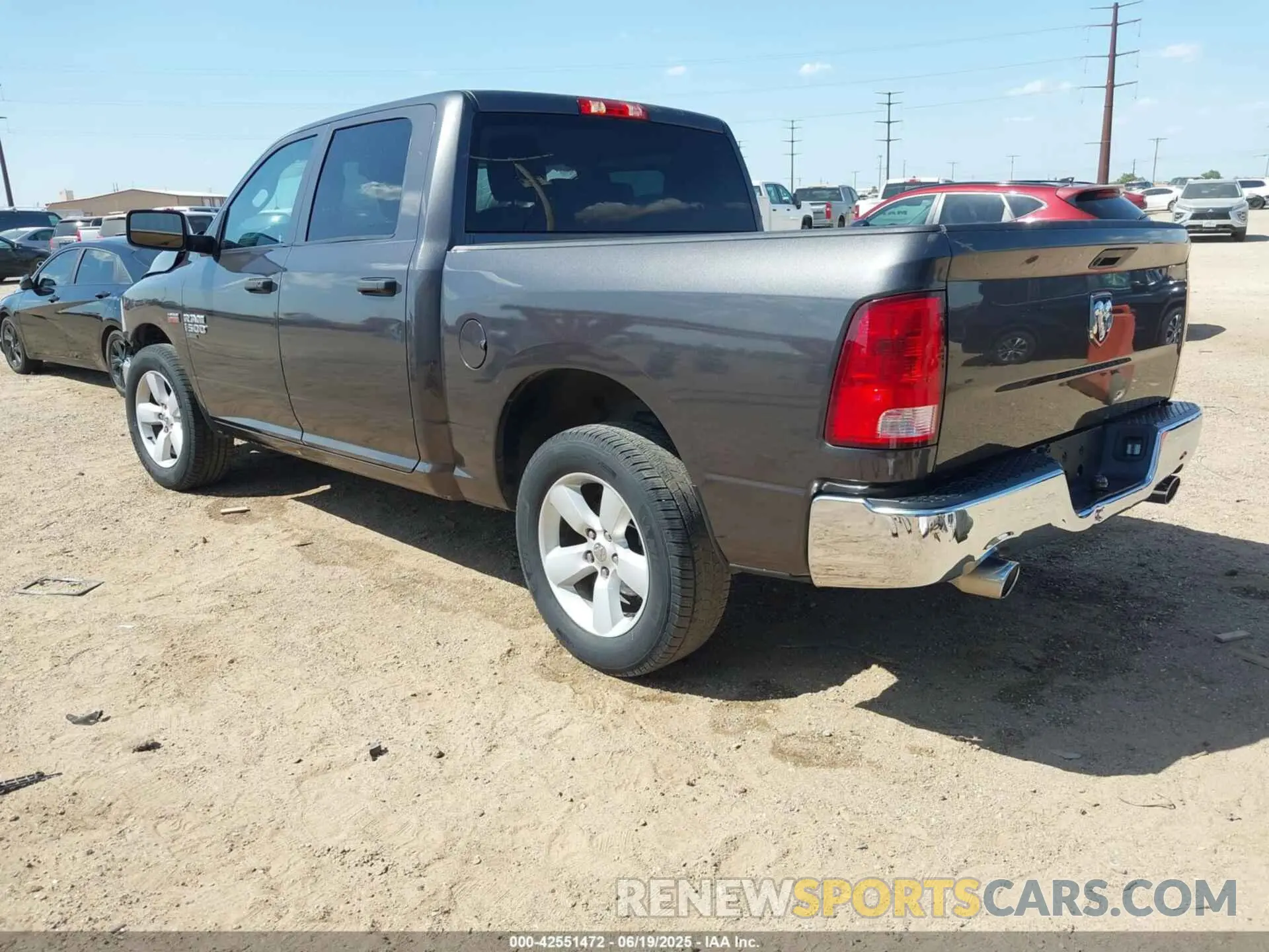 3 Photograph of a damaged car 3C6RR6KT6MG526617 RAM 1500 CLASSIC 2021