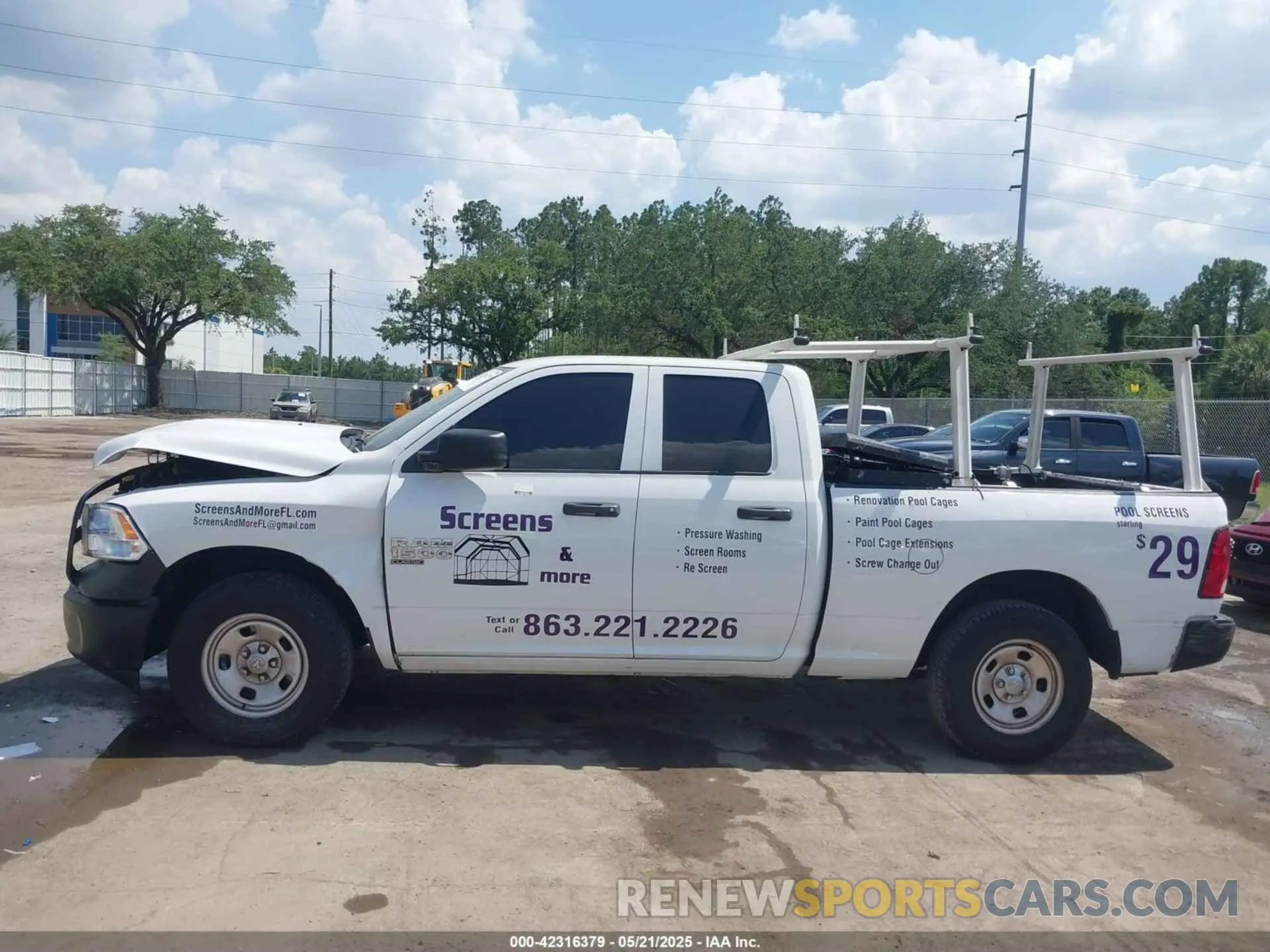 13 Photograph of a damaged car 1C6RR6FG5NS154825 RAM 1500 CLASSIC 2022