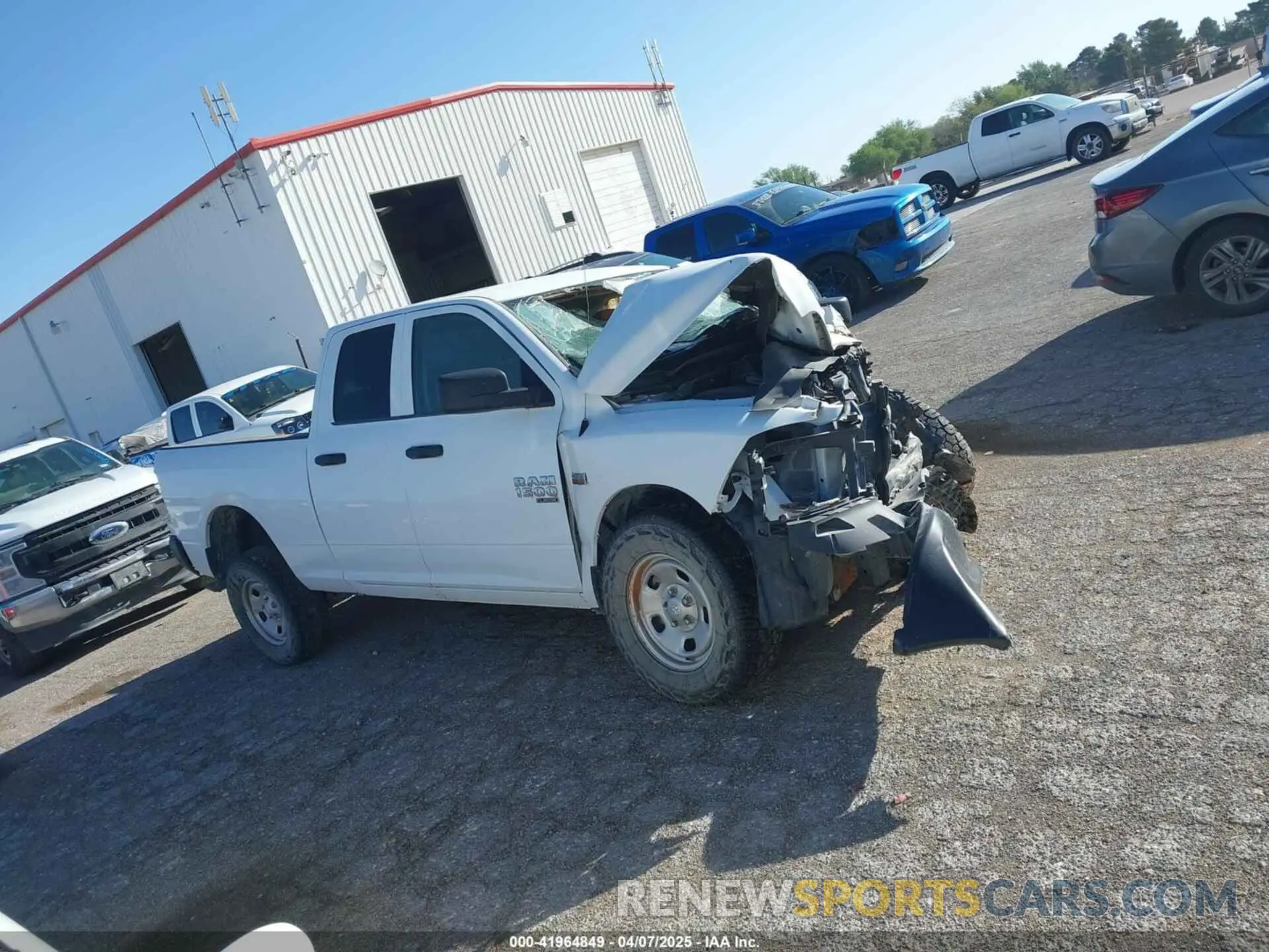 13 Photograph of a damaged car 1C6RR7FT3NS197403 RAM 1500 CLASSIC 2022