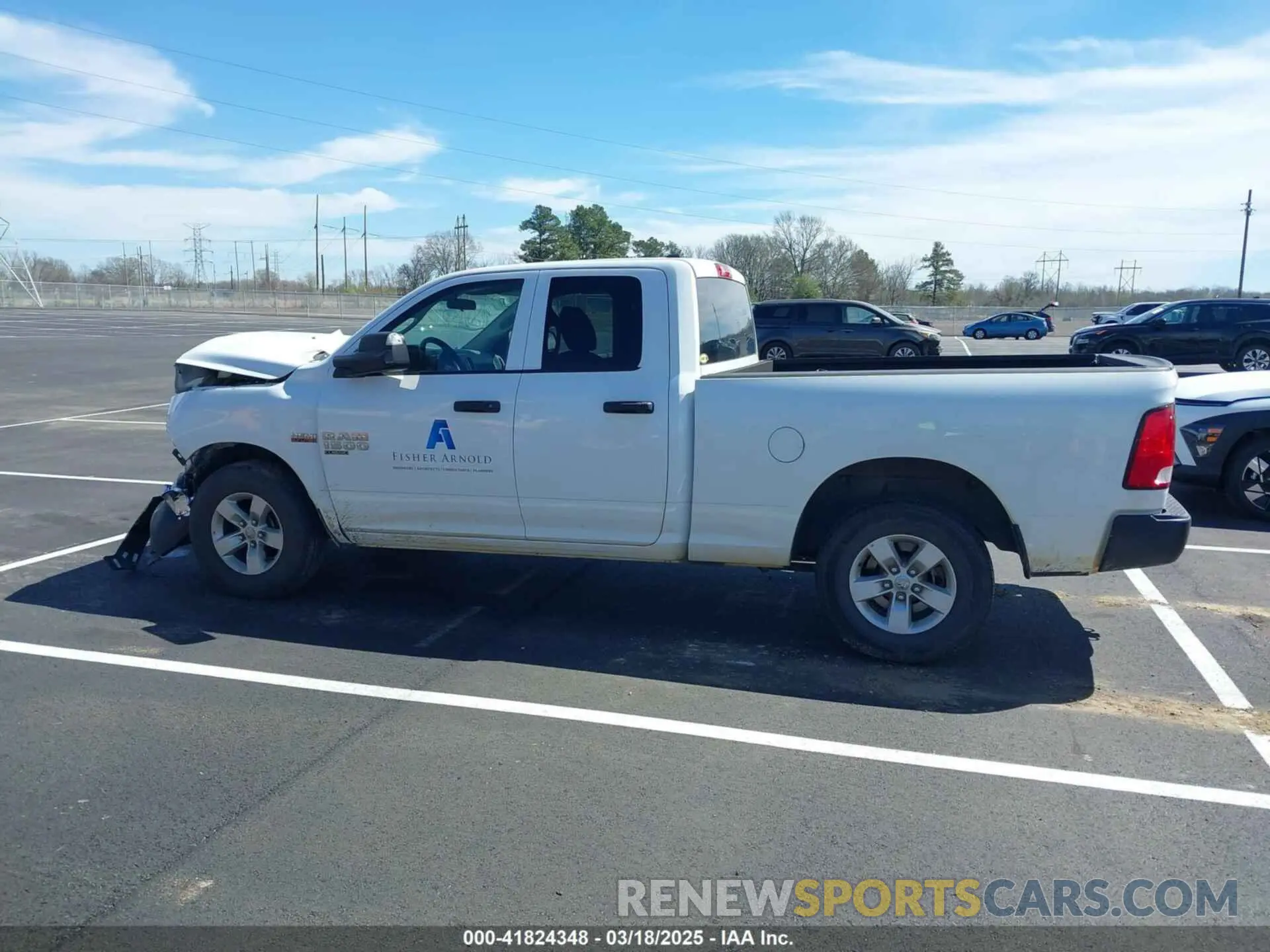 14 Photograph of a damaged car 1C6RR7FT5NS250019 RAM 1500 CLASSIC 2022