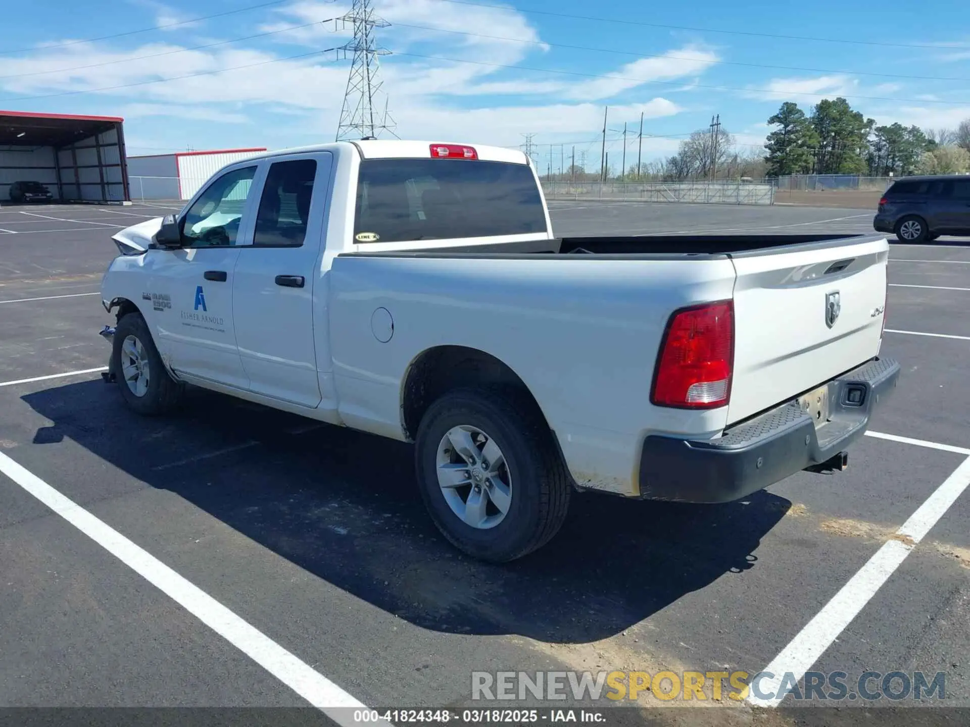 3 Photograph of a damaged car 1C6RR7FT5NS250019 RAM 1500 CLASSIC 2022