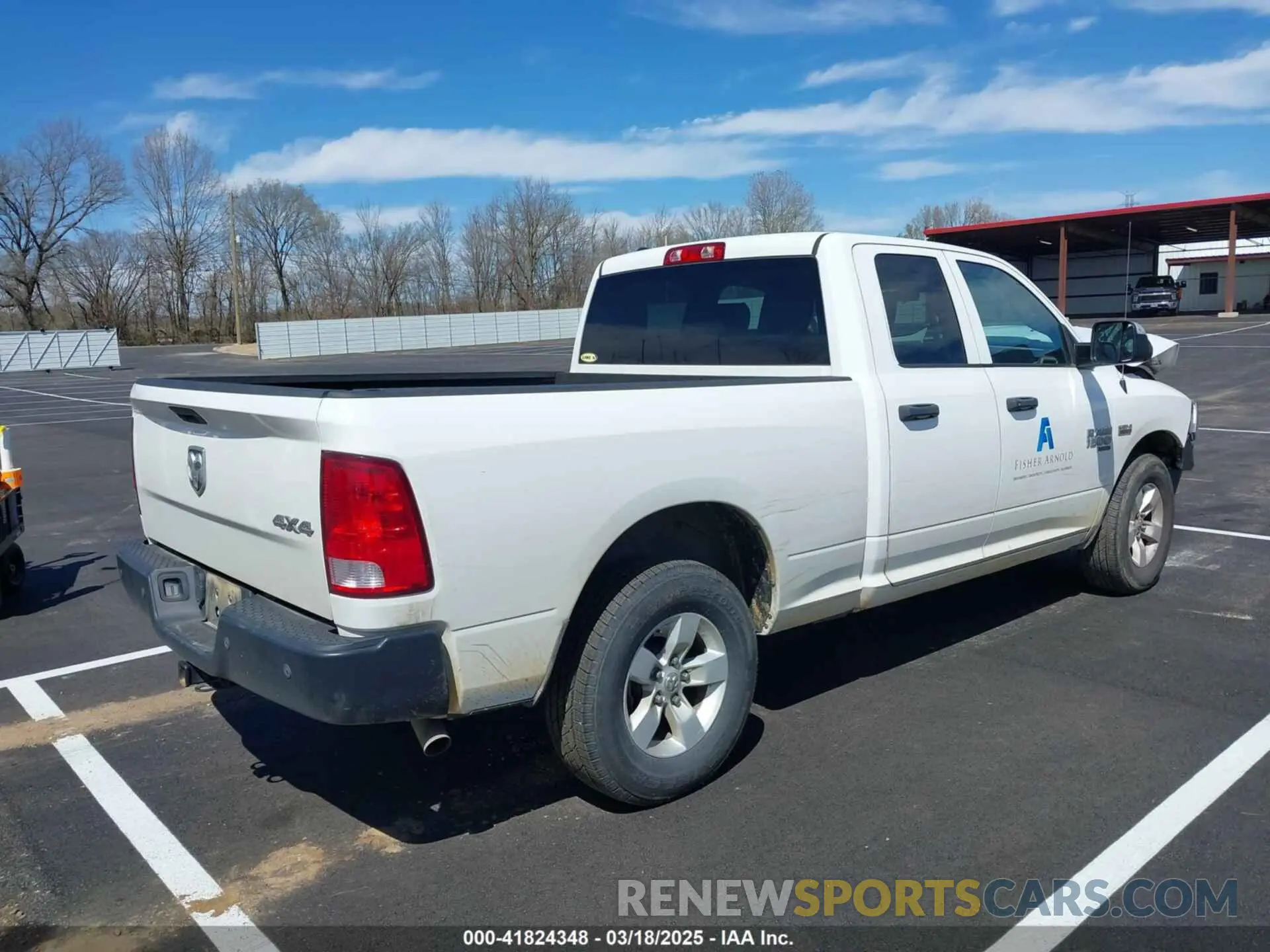 4 Photograph of a damaged car 1C6RR7FT5NS250019 RAM 1500 CLASSIC 2022