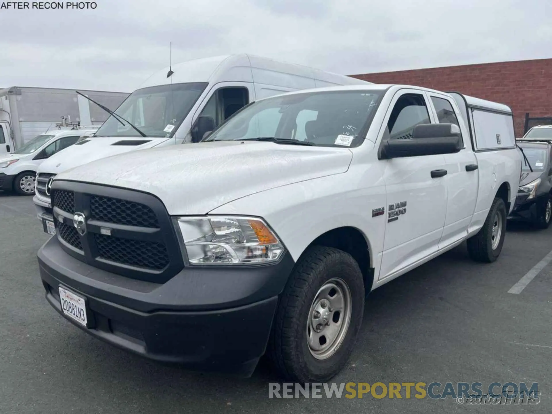 10 Photograph of a damaged car 1C6RR7FT7NS187117 RAM 1500 CLASSIC 2022