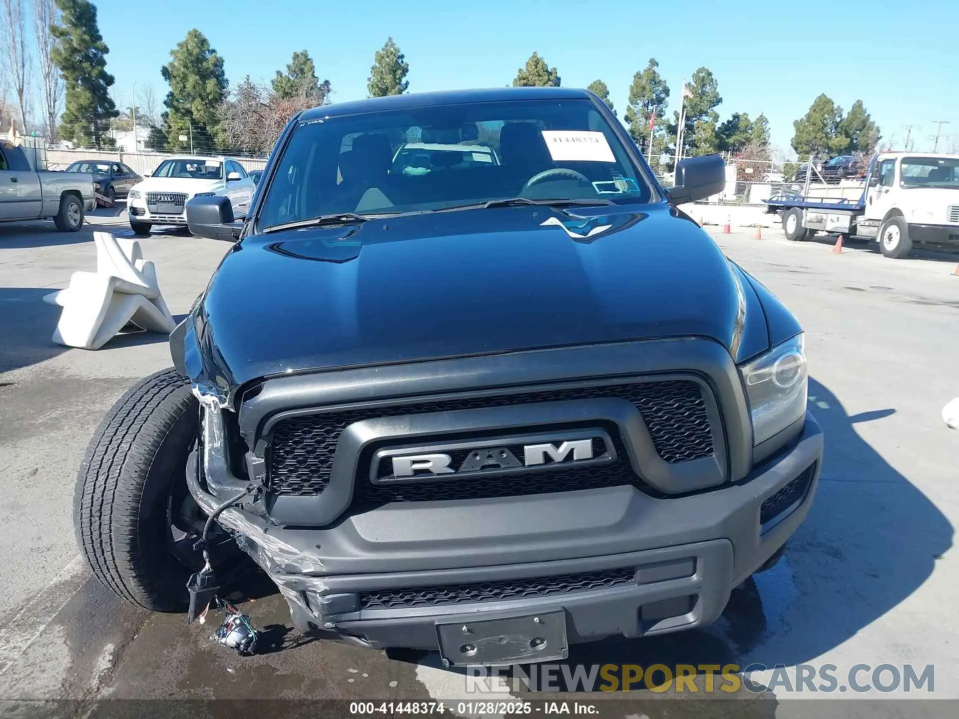 12 Photograph of a damaged car 1C6RR7GGXNS156395 RAM 1500 CLASSIC 2022