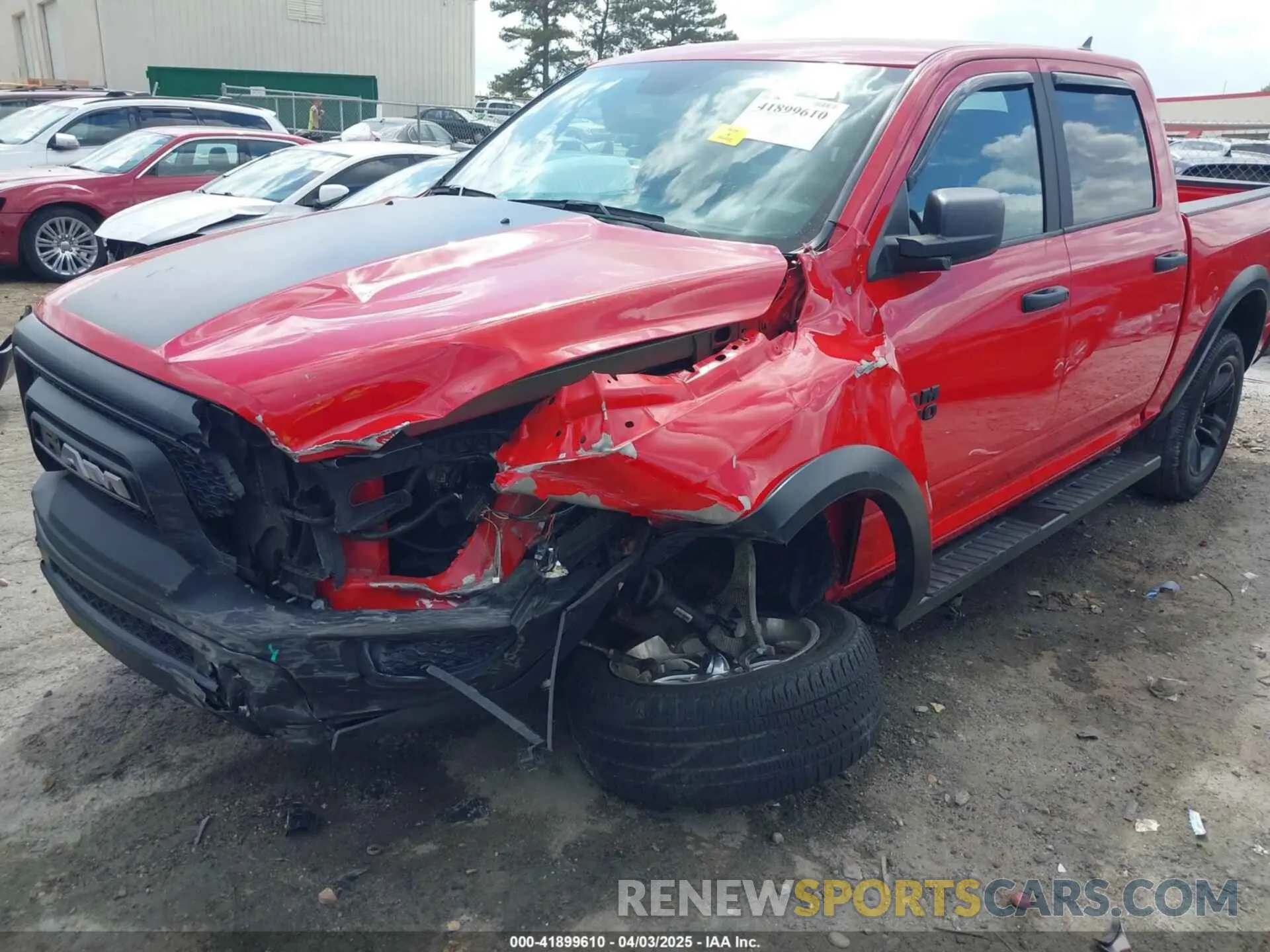 6 Photograph of a damaged car 1C6RR7LG2NS214571 RAM 1500 CLASSIC 2022