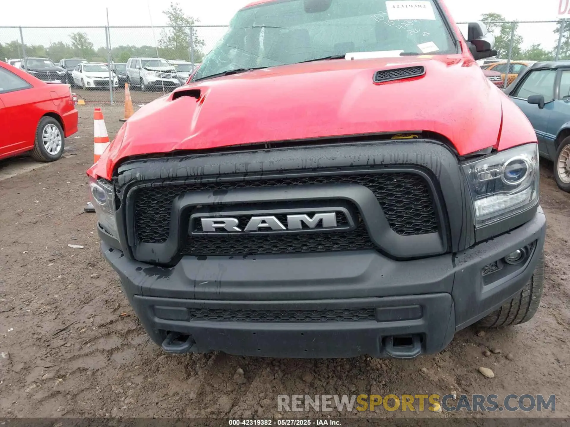 11 Photograph of a damaged car 1C6RR7LT4NS155505 RAM 1500 CLASSIC 2022