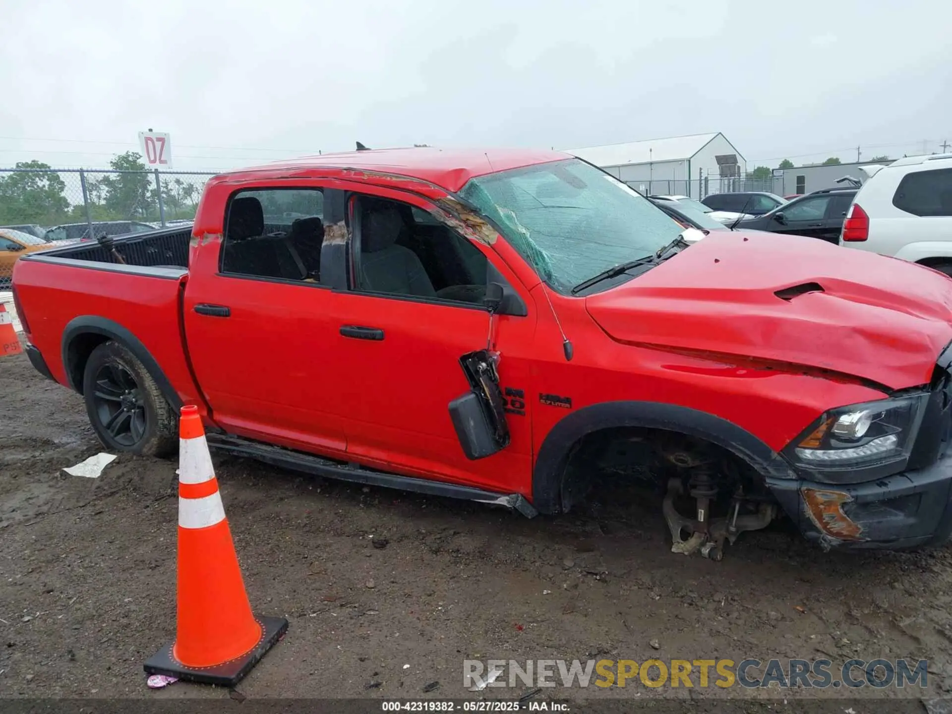 12 Photograph of a damaged car 1C6RR7LT4NS155505 RAM 1500 CLASSIC 2022