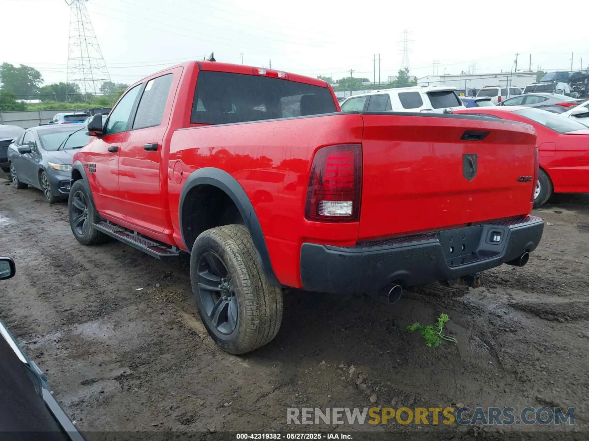 3 Photograph of a damaged car 1C6RR7LT4NS155505 RAM 1500 CLASSIC 2022