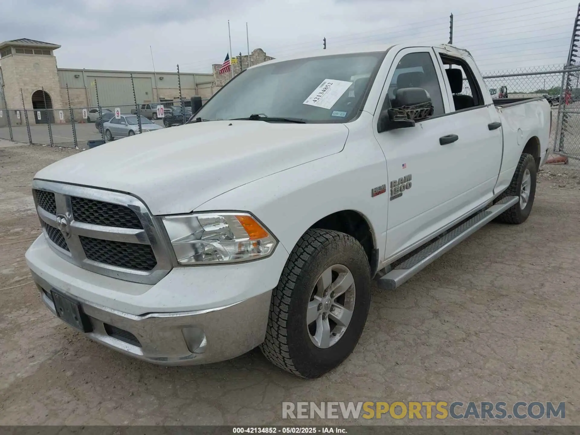 2 Photograph of a damaged car 1C6RR7ST6NS153840 RAM 1500 CLASSIC 2022
