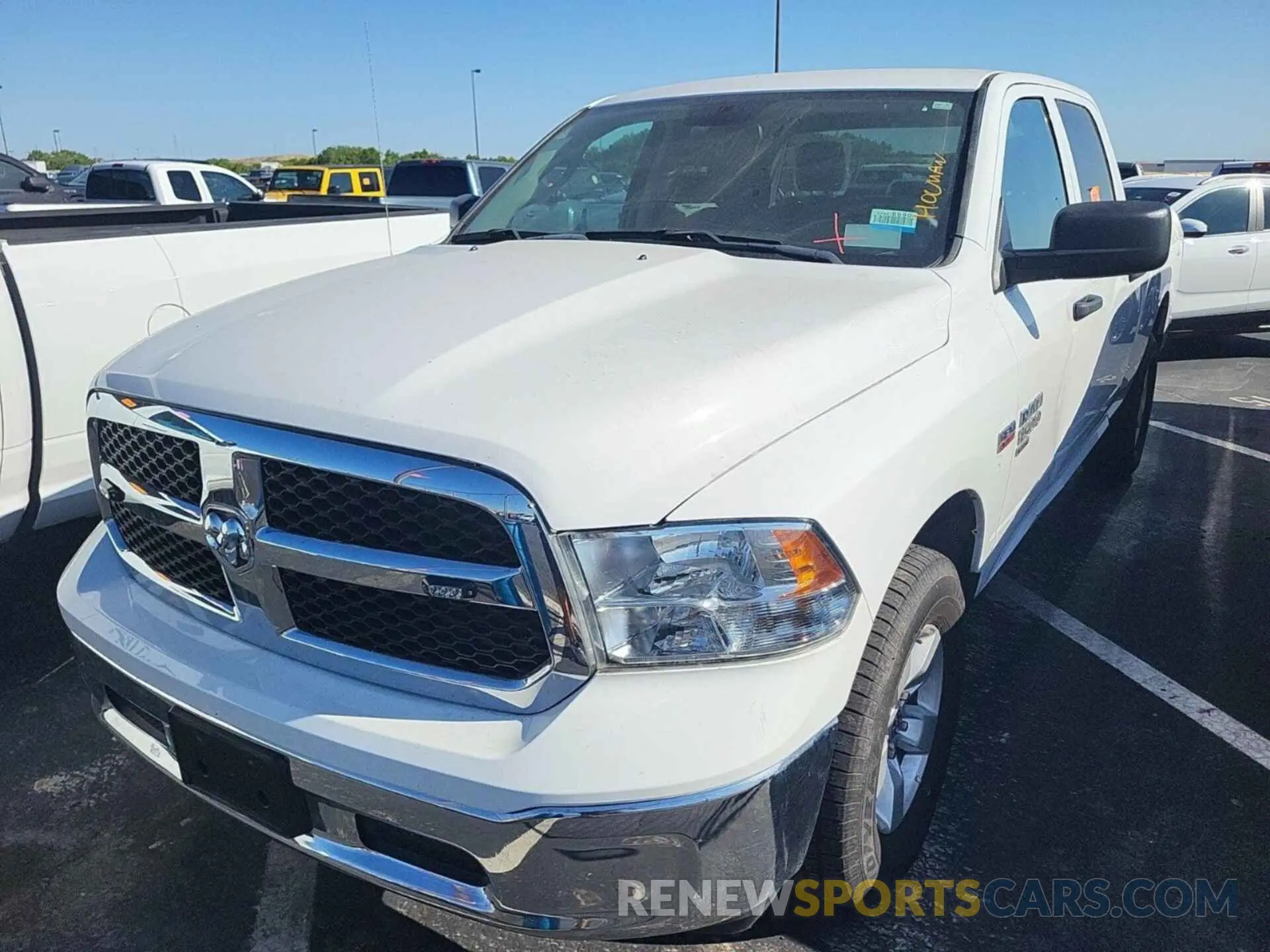 4 Photograph of a damaged car 1C6RR7TT1NS172519 RAM 1500 CLASSIC 2022