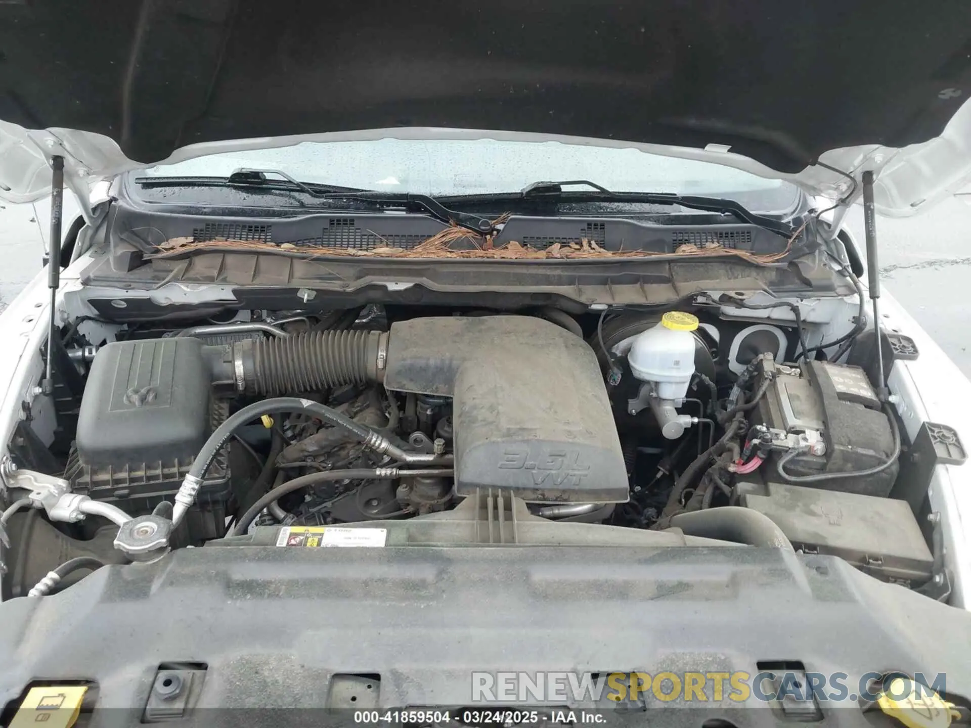 10 Photograph of a damaged car 1C6RR6FG0PS551880 RAM 1500 CLASSIC 2023