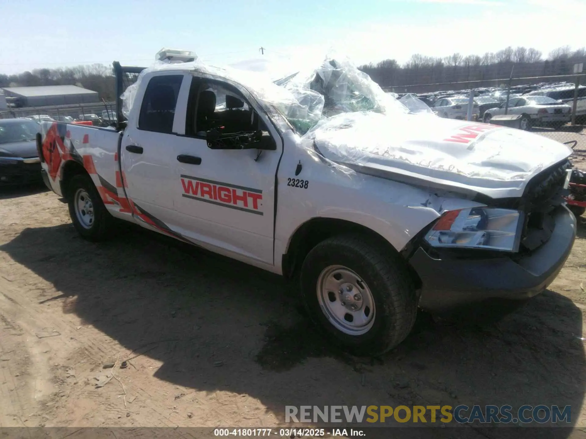1 Photograph of a damaged car 1C6RR6FG9PS522927 RAM 1500 CLASSIC 2023
