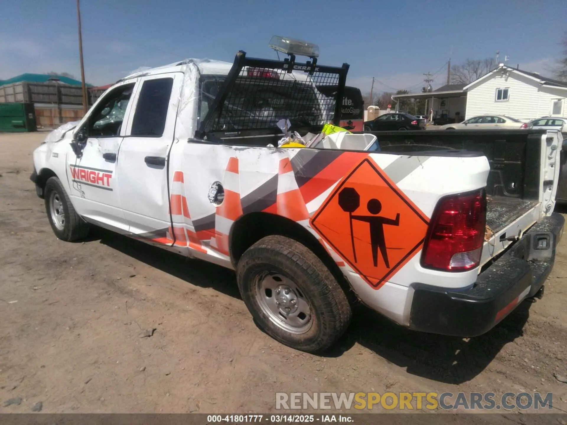 3 Photograph of a damaged car 1C6RR6FG9PS522927 RAM 1500 CLASSIC 2023