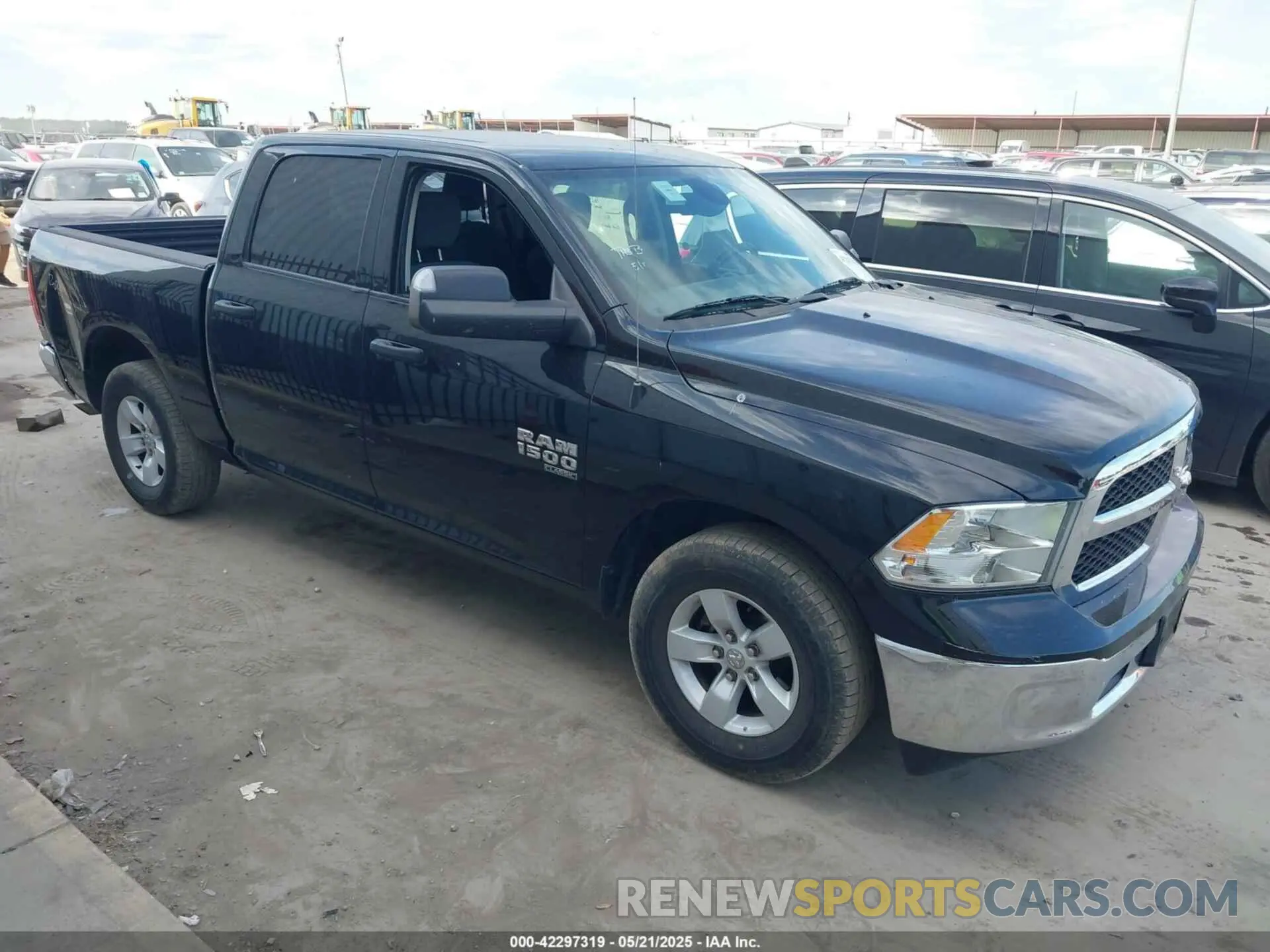 1 Photograph of a damaged car 1C6RR6LG0PS525350 RAM 1500 CLASSIC 2023