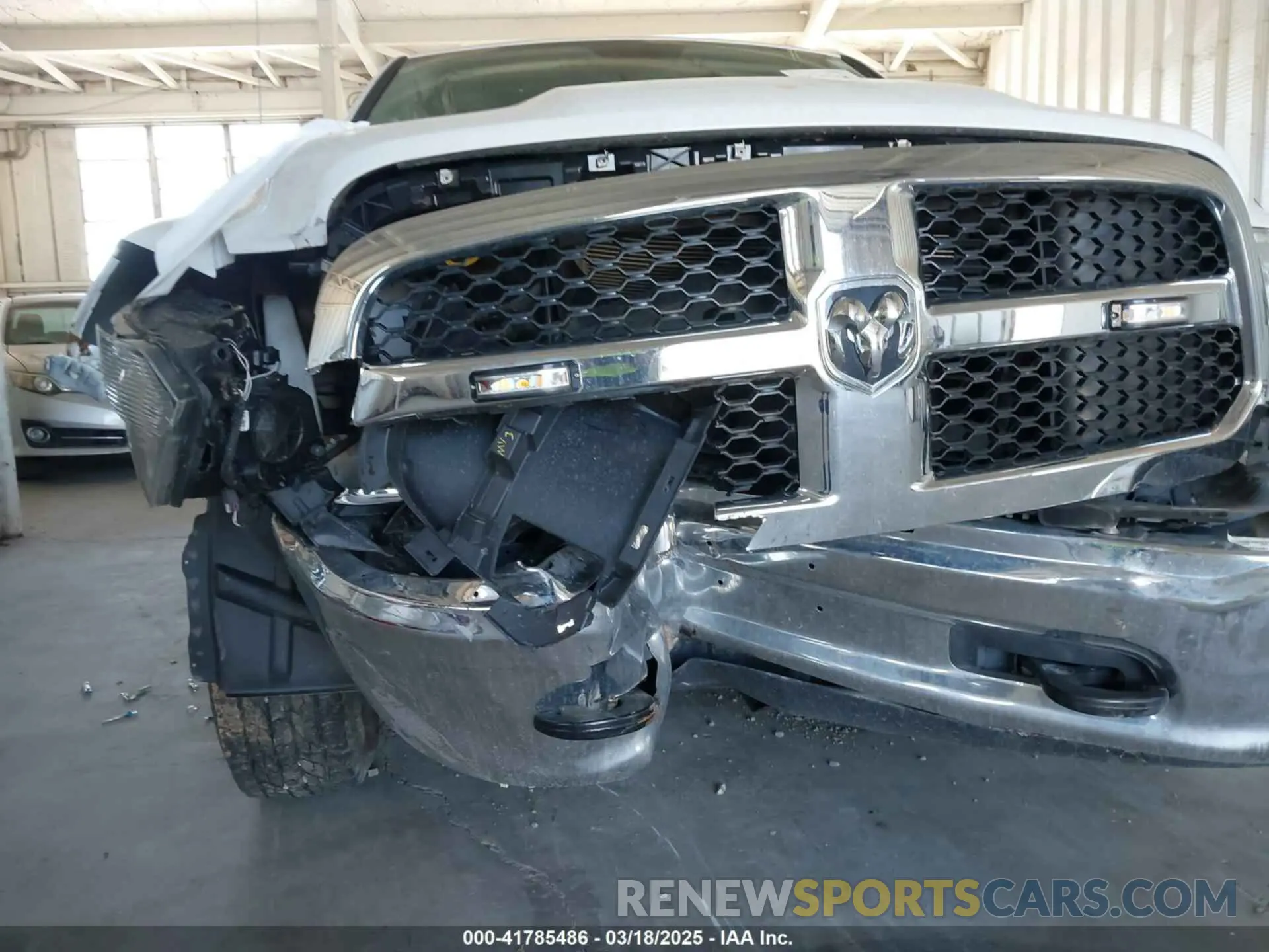 19 Photograph of a damaged car 1C6RR7FG1PS589091 RAM 1500 CLASSIC 2023