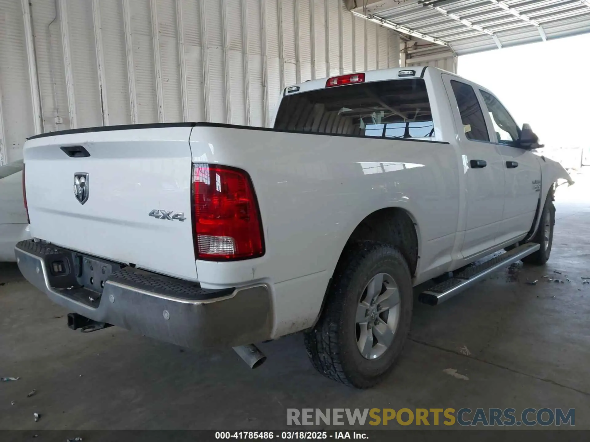 4 Photograph of a damaged car 1C6RR7FG1PS589091 RAM 1500 CLASSIC 2023
