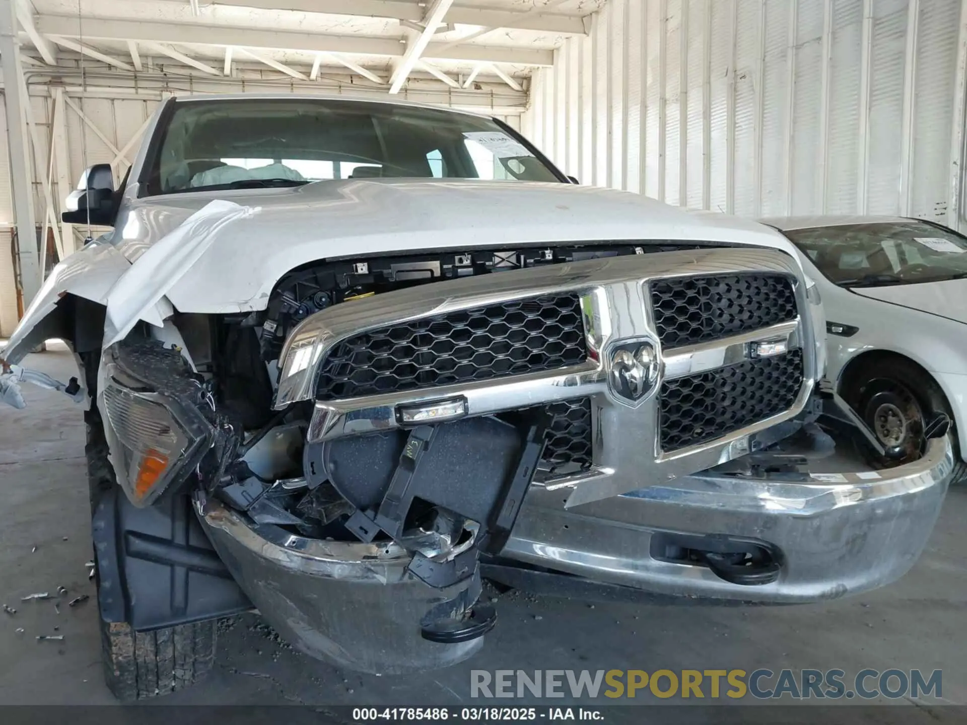 6 Photograph of a damaged car 1C6RR7FG1PS589091 RAM 1500 CLASSIC 2023