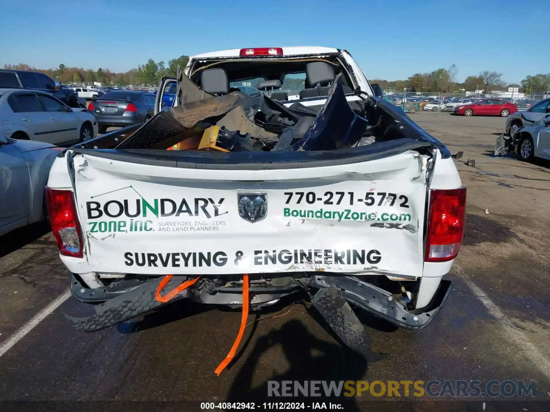 17 Photograph of a damaged car 1C6RR7FT1PS539885 RAM 1500 CLASSIC 2023