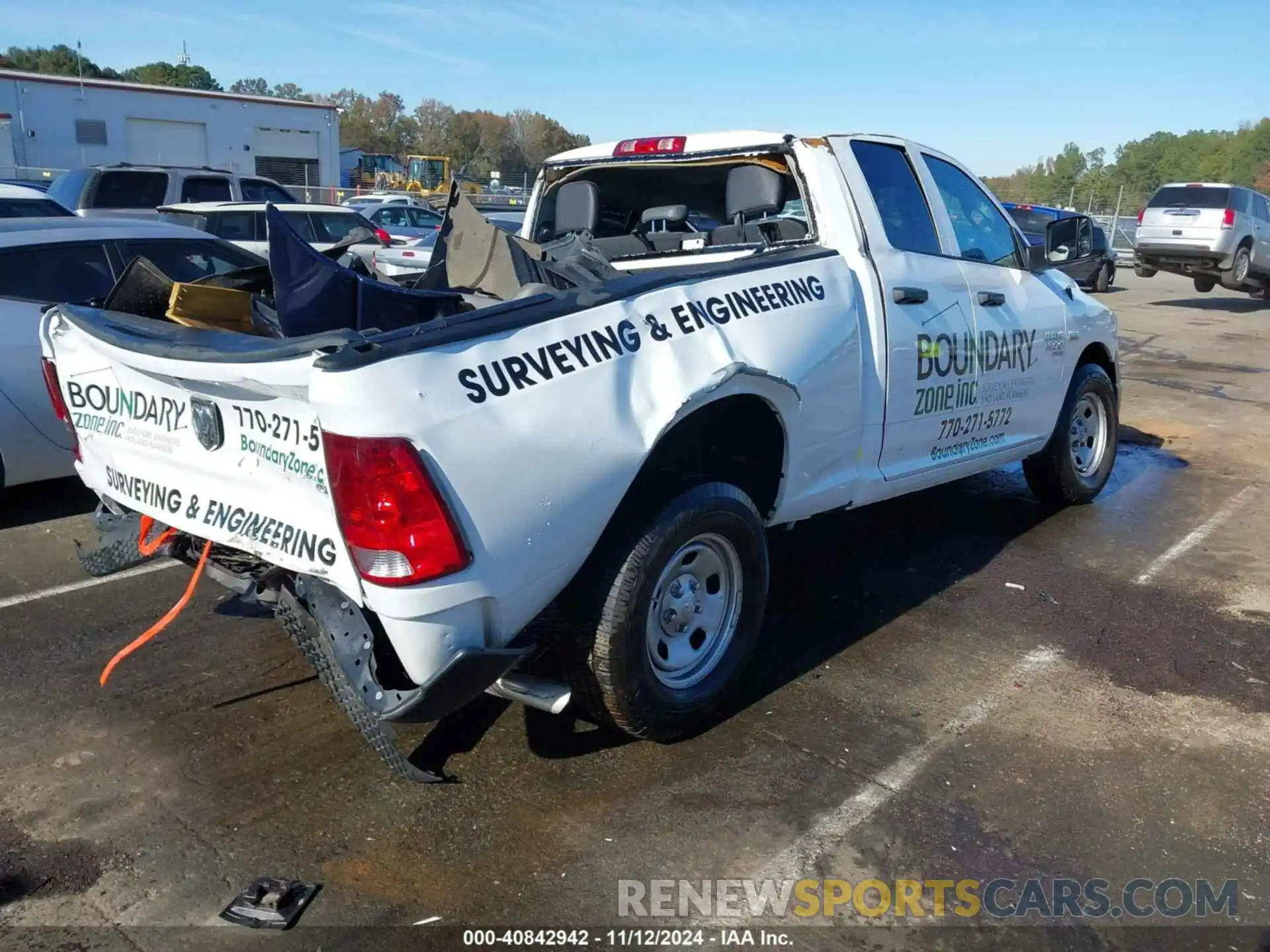 4 Photograph of a damaged car 1C6RR7FT1PS539885 RAM 1500 CLASSIC 2023