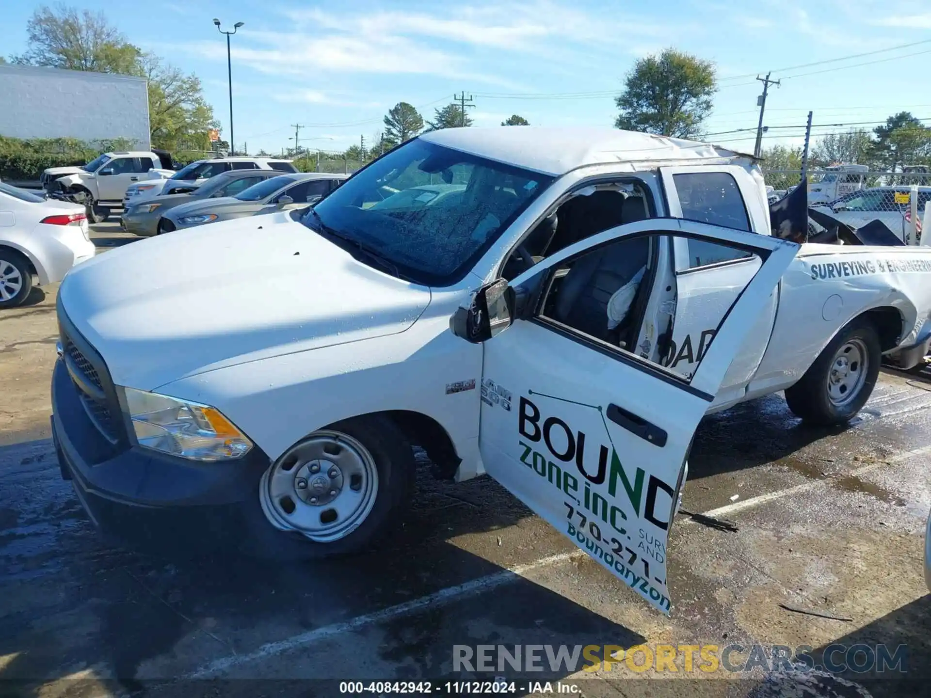 6 Photograph of a damaged car 1C6RR7FT1PS539885 RAM 1500 CLASSIC 2023