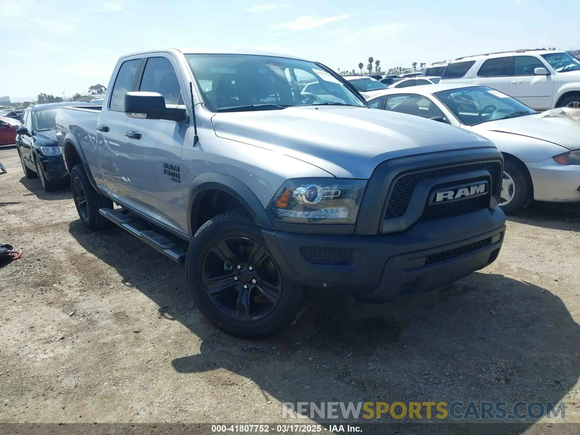1 Photograph of a damaged car 1C6RR7GG7PS567658 RAM 1500 CLASSIC 2023
