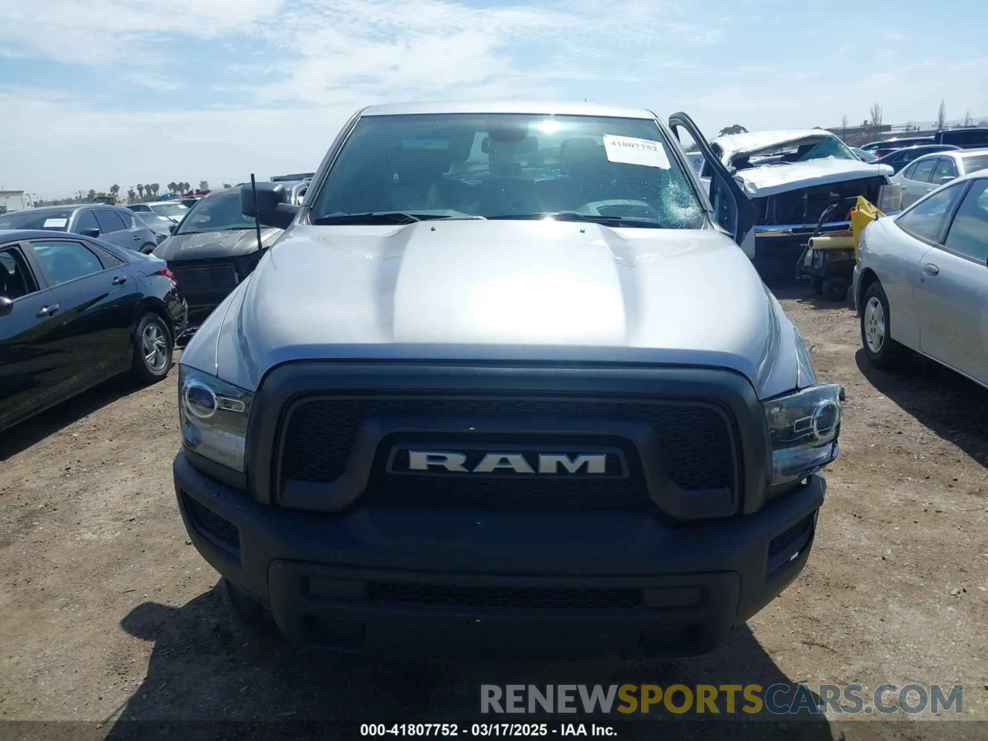 12 Photograph of a damaged car 1C6RR7GG7PS567658 RAM 1500 CLASSIC 2023
