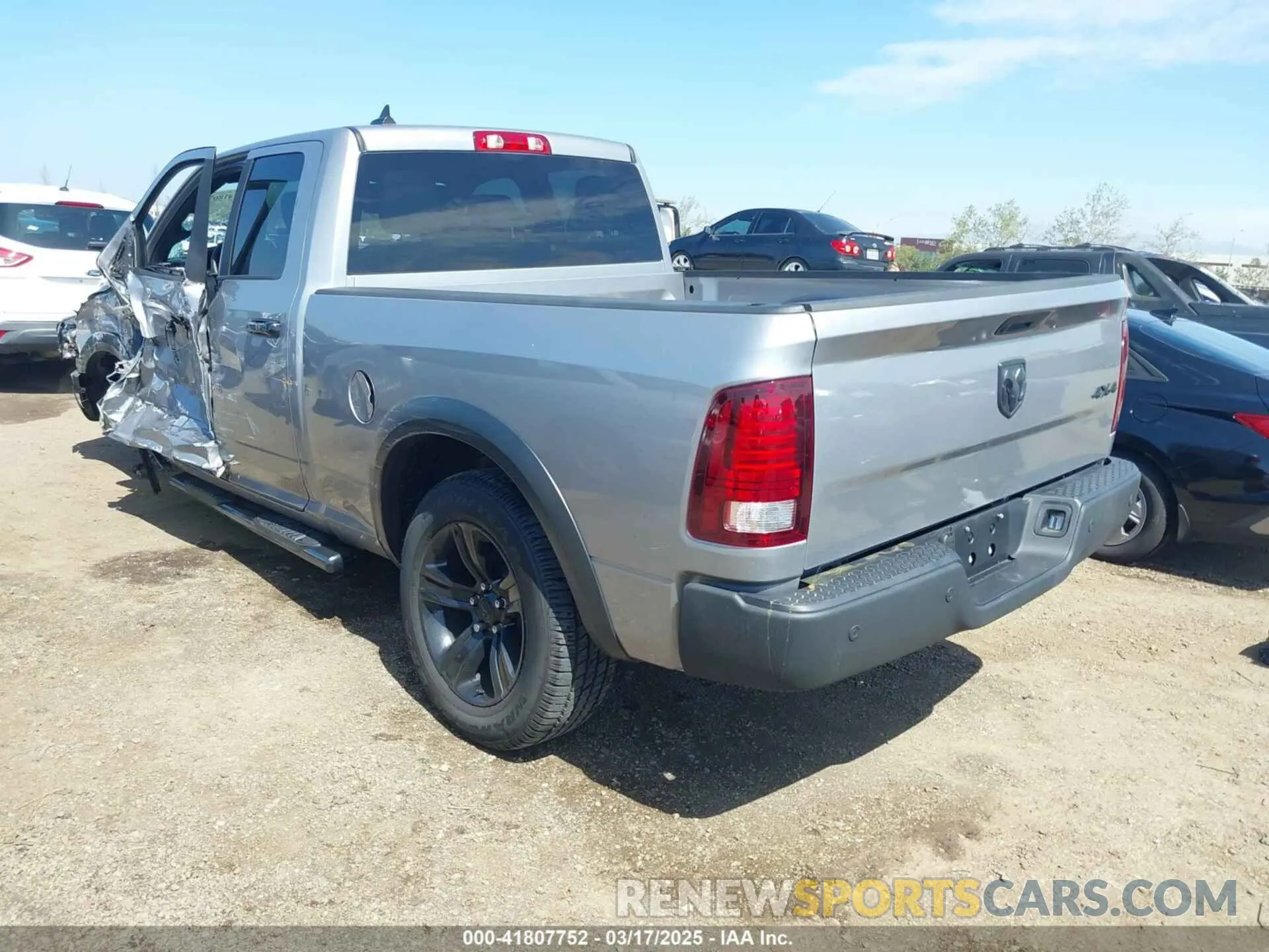 3 Photograph of a damaged car 1C6RR7GG7PS567658 RAM 1500 CLASSIC 2023