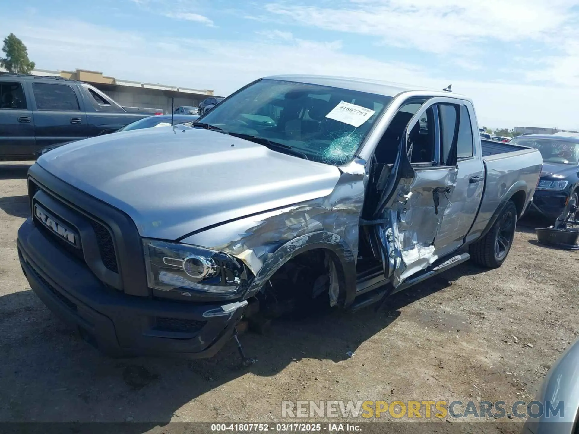 6 Photograph of a damaged car 1C6RR7GG7PS567658 RAM 1500 CLASSIC 2023