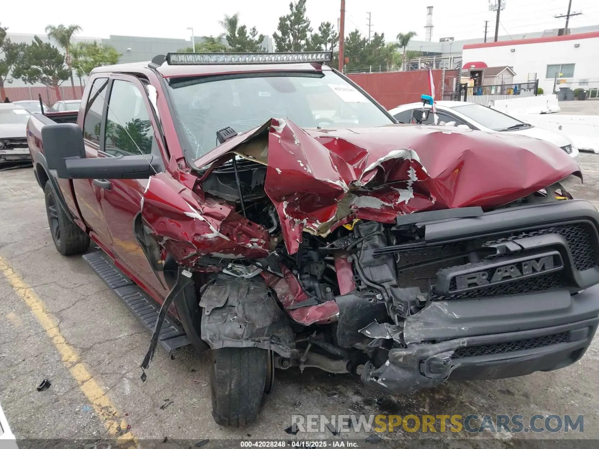 1 Photograph of a damaged car 1C6RR7GGXPS540373 RAM 1500 CLASSIC 2023