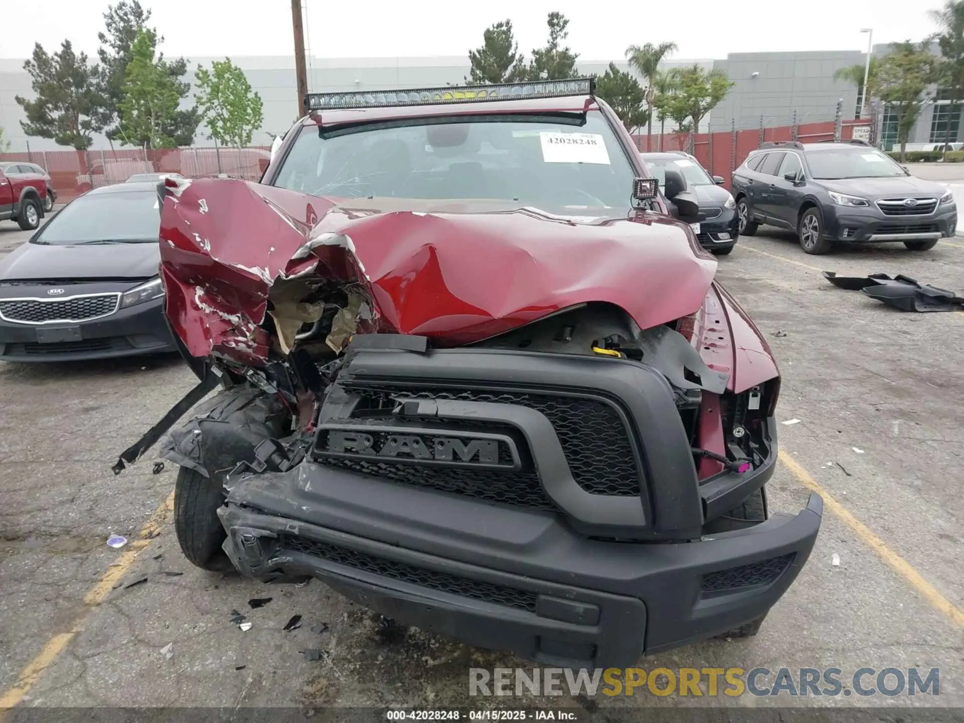 11 Photograph of a damaged car 1C6RR7GGXPS540373 RAM 1500 CLASSIC 2023