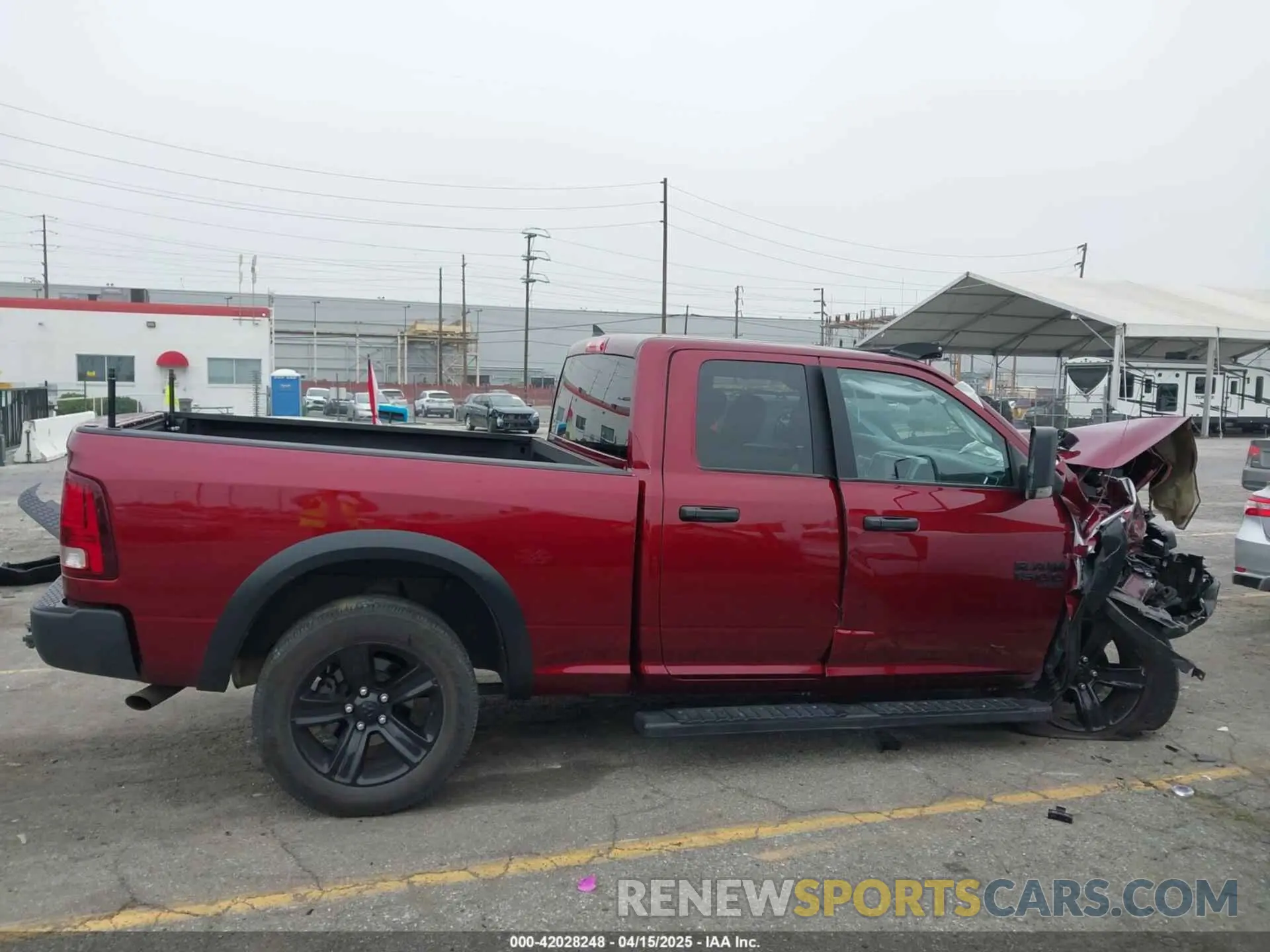 12 Photograph of a damaged car 1C6RR7GGXPS540373 RAM 1500 CLASSIC 2023
