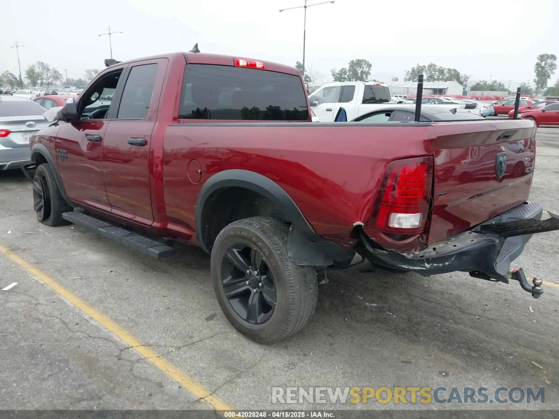 3 Photograph of a damaged car 1C6RR7GGXPS540373 RAM 1500 CLASSIC 2023