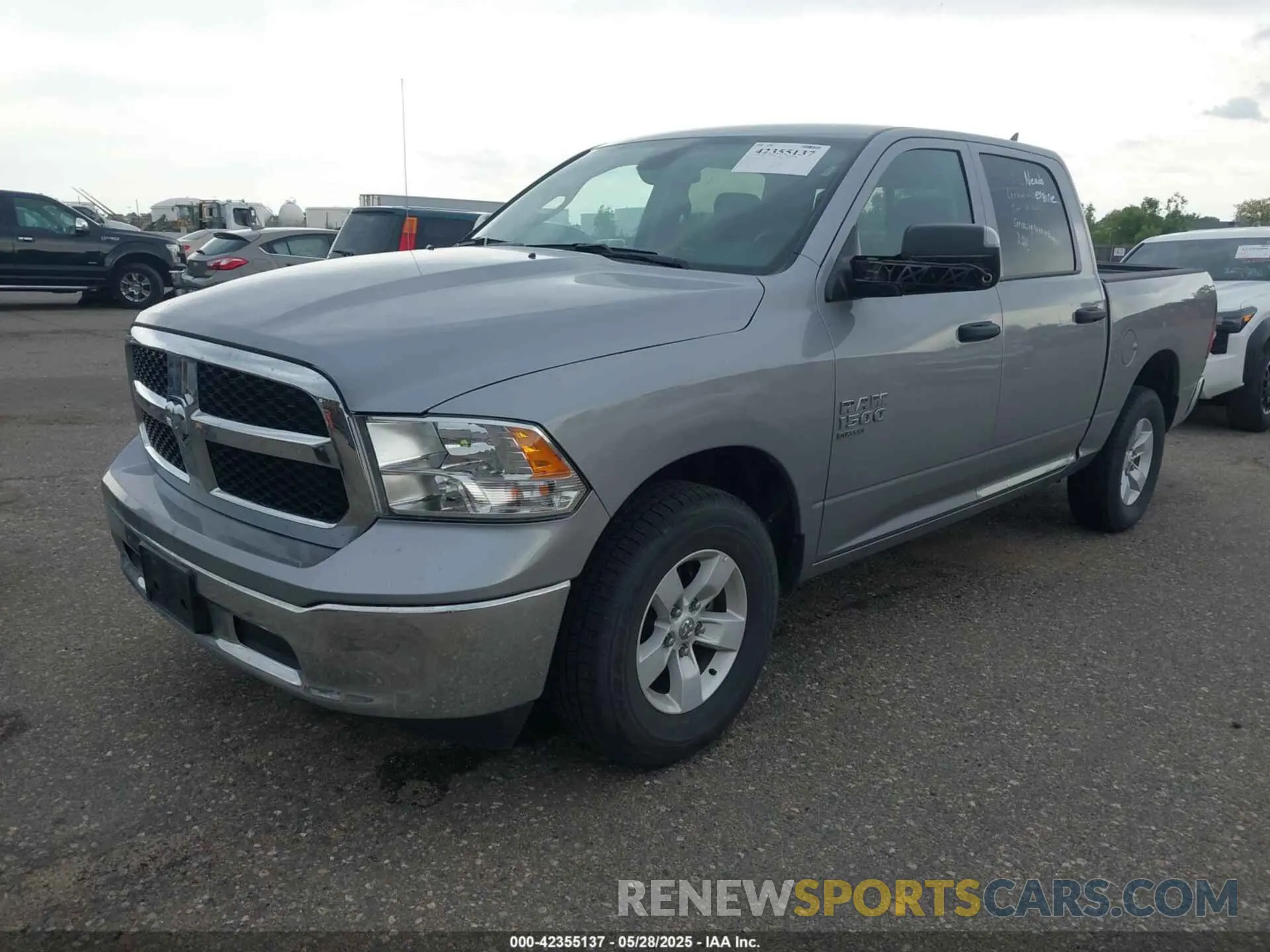 2 Photograph of a damaged car 1C6RR7LG0PS536841 RAM 1500 CLASSIC 2023