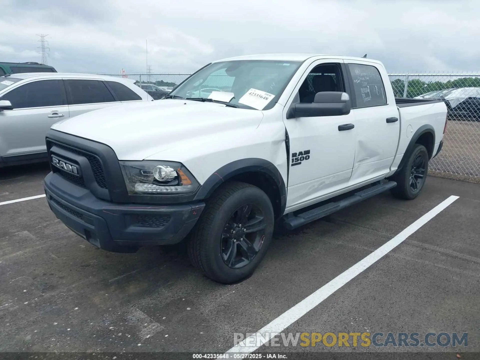 2 Photograph of a damaged car 1C6RR7LG0PS548147 RAM 1500 CLASSIC 2023