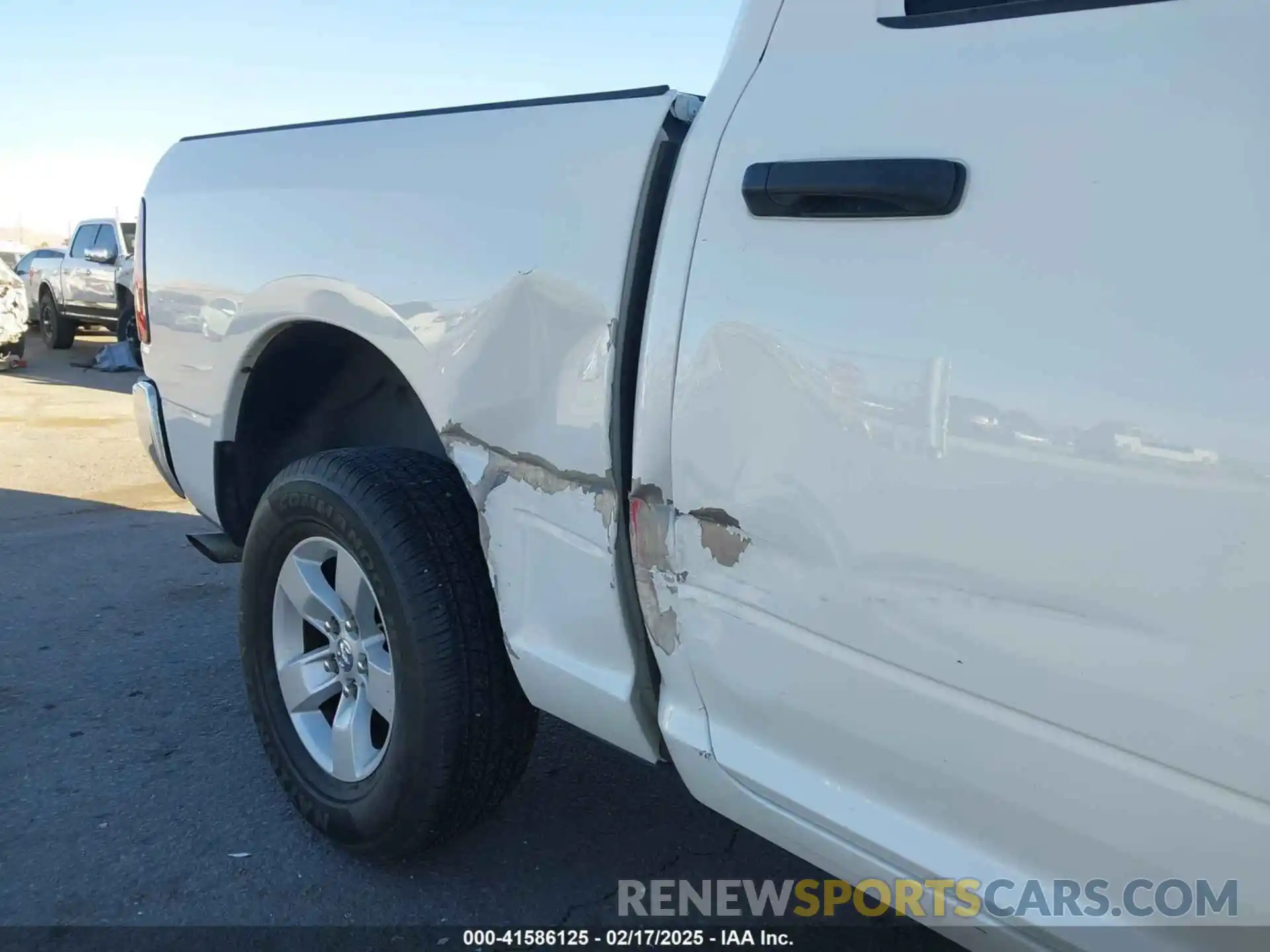 6 Photograph of a damaged car 1C6RR7LG0PS565370 RAM 1500 CLASSIC 2023