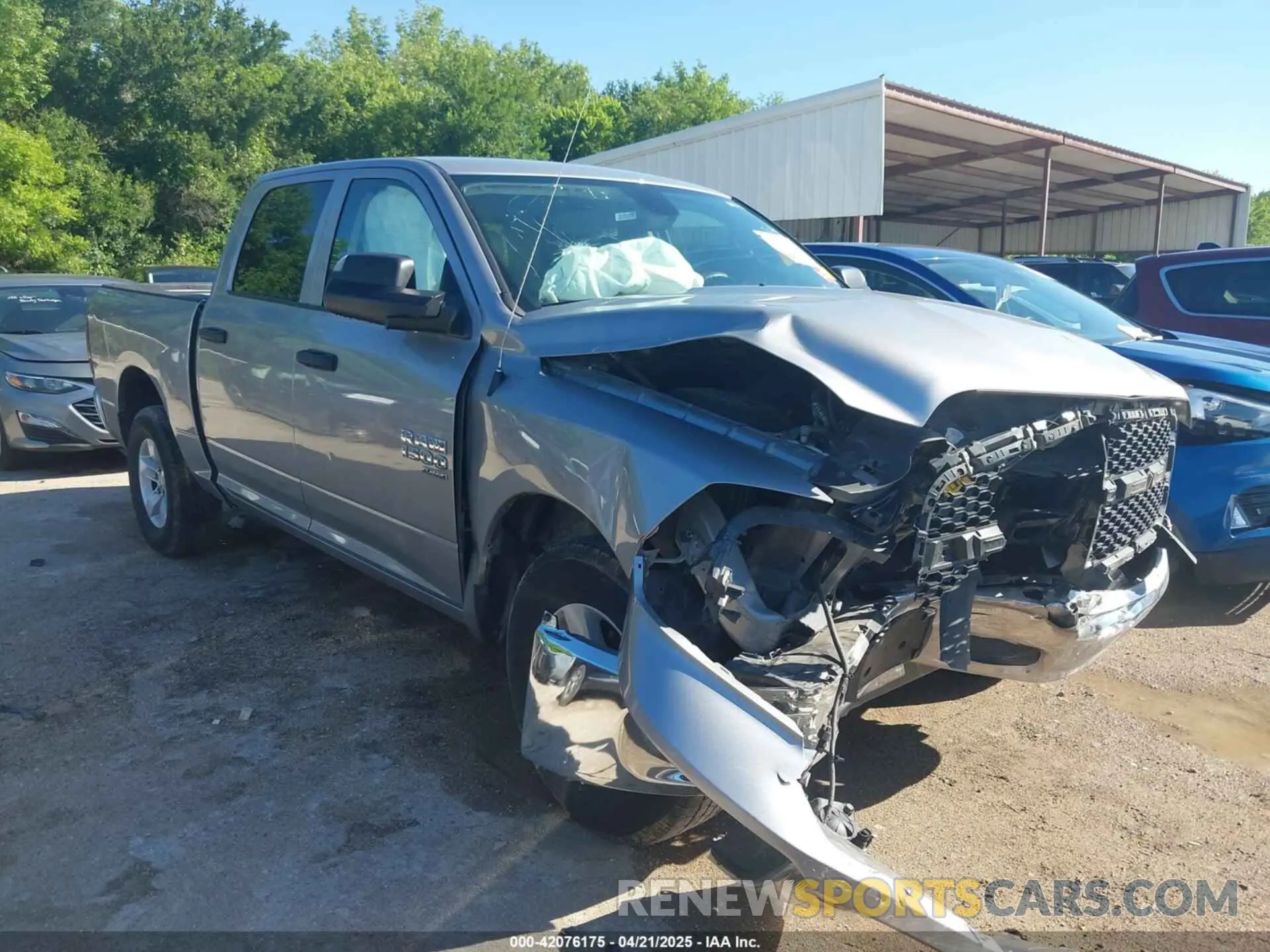 1 Photograph of a damaged car 1C6RR7LG3PS527454 RAM 1500 CLASSIC 2023