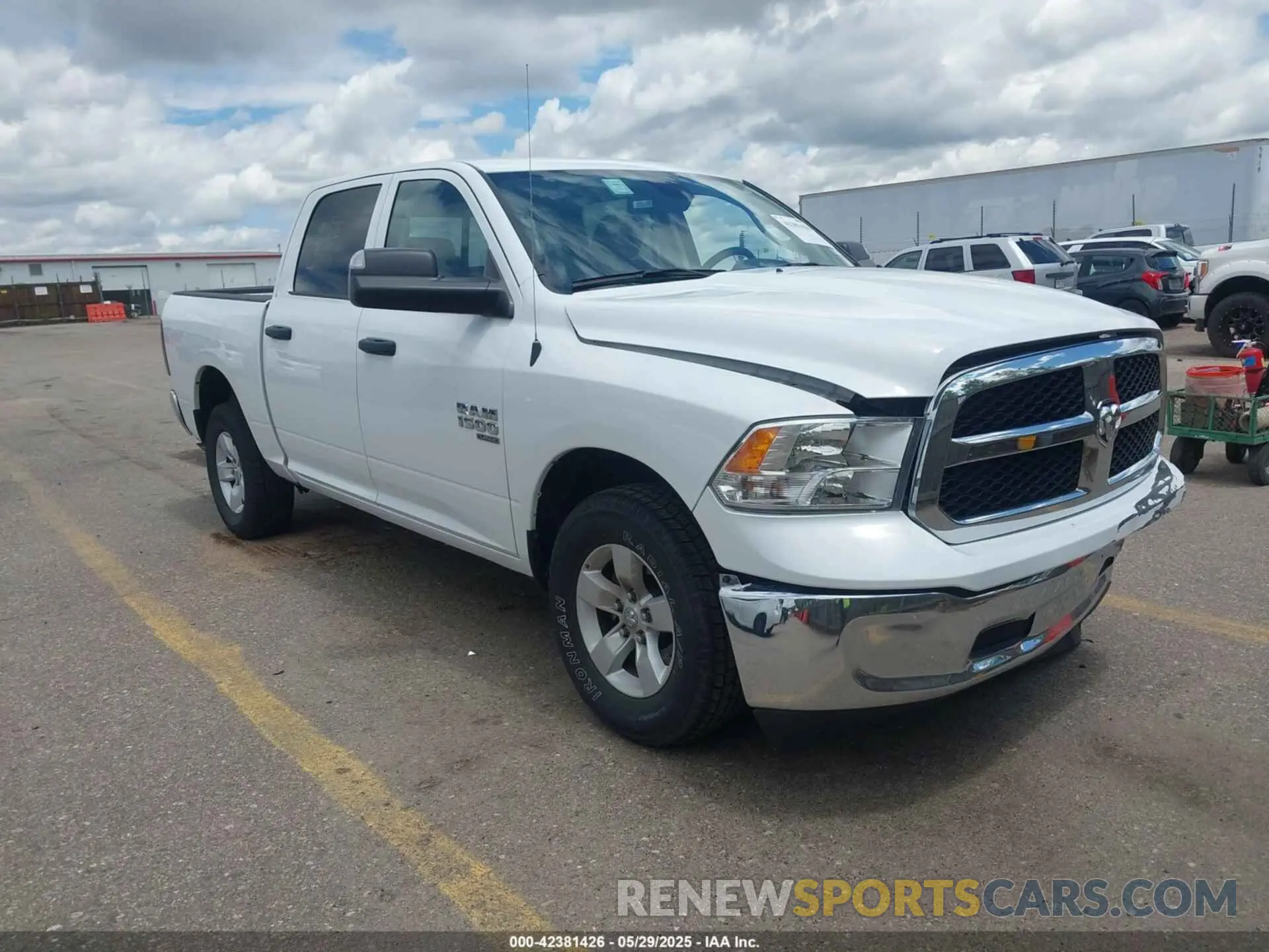 1 Photograph of a damaged car 1C6RR7LG5PS566238 RAM 1500 CLASSIC 2023