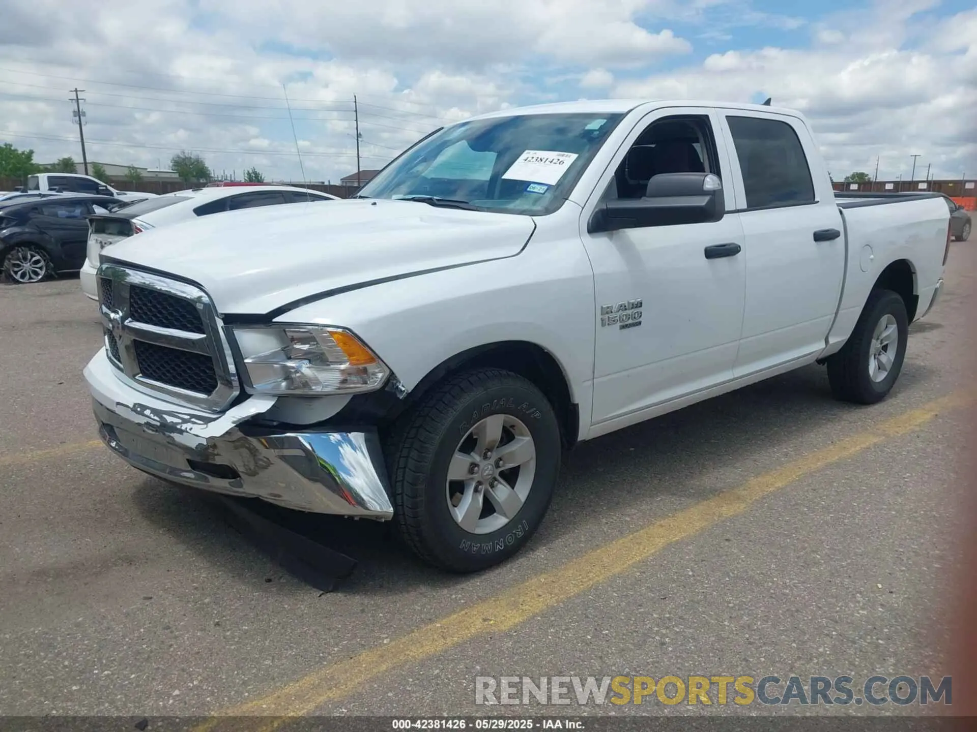 2 Photograph of a damaged car 1C6RR7LG5PS566238 RAM 1500 CLASSIC 2023