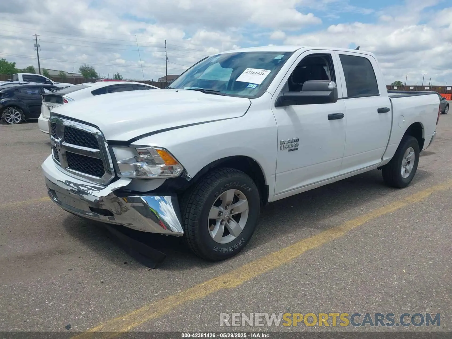 6 Photograph of a damaged car 1C6RR7LG5PS566238 RAM 1500 CLASSIC 2023