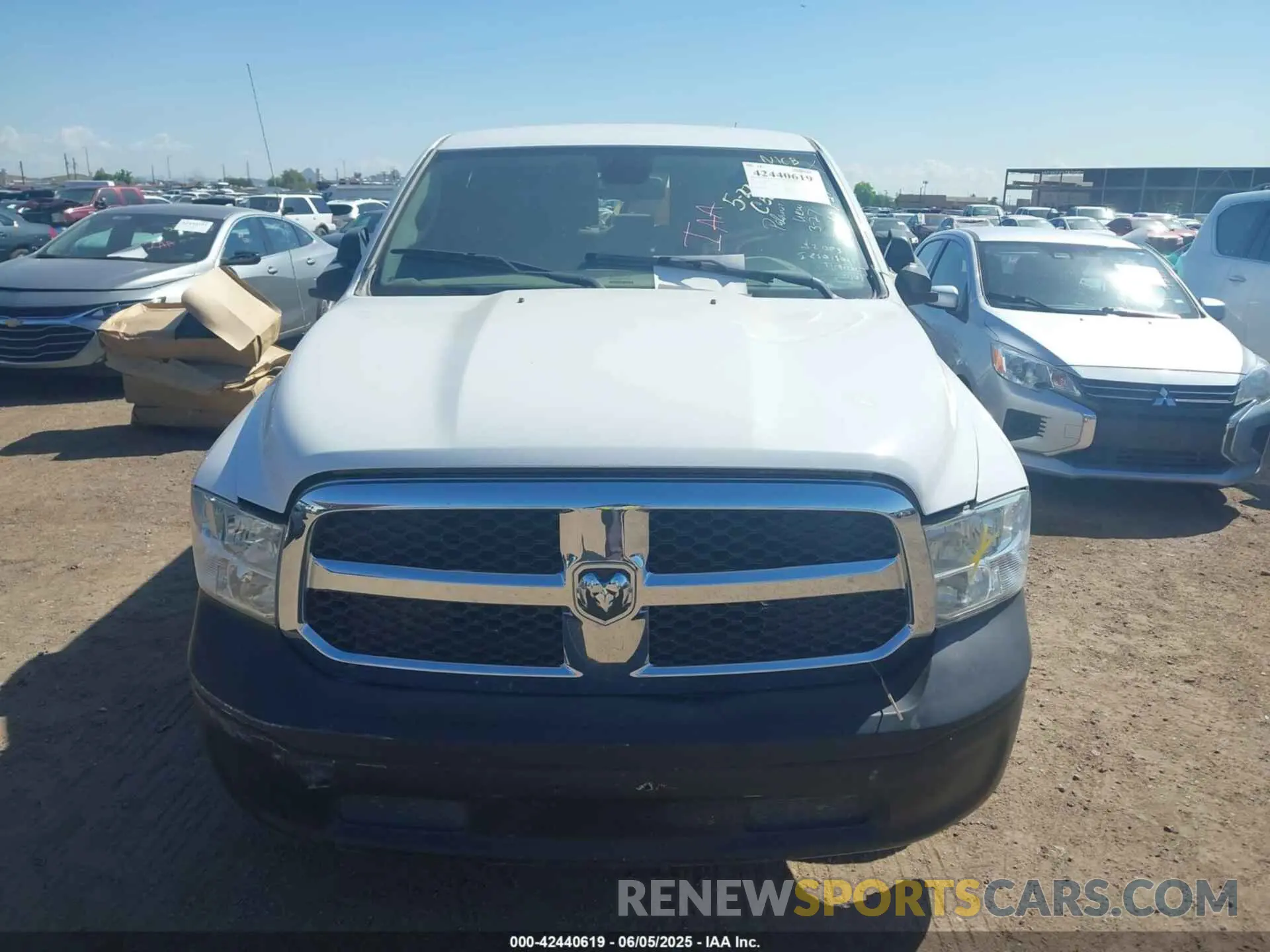 11 Photograph of a damaged car 1C6RR7LG8PS565794 RAM 1500 CLASSIC 2023
