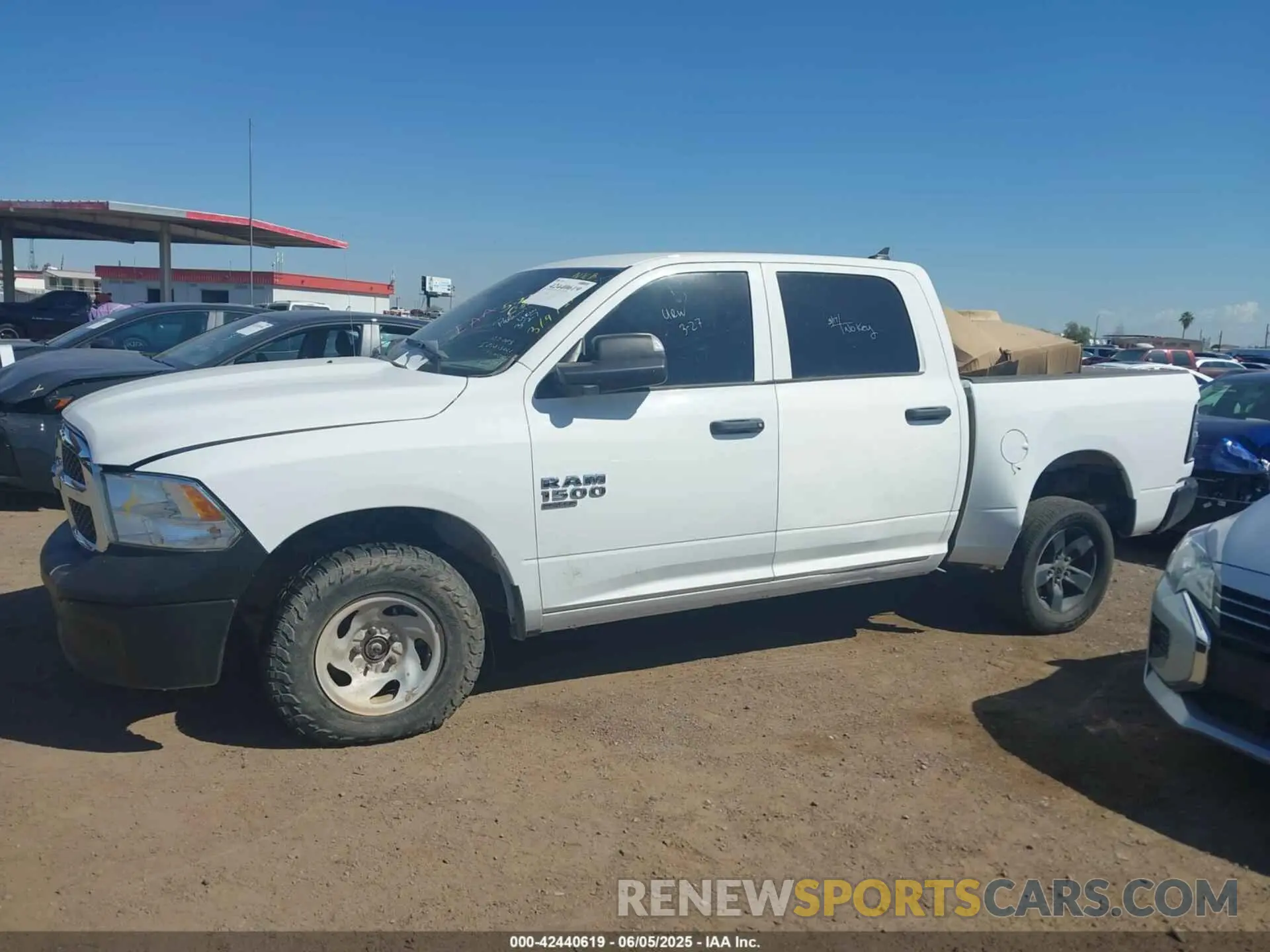 13 Photograph of a damaged car 1C6RR7LG8PS565794 RAM 1500 CLASSIC 2023