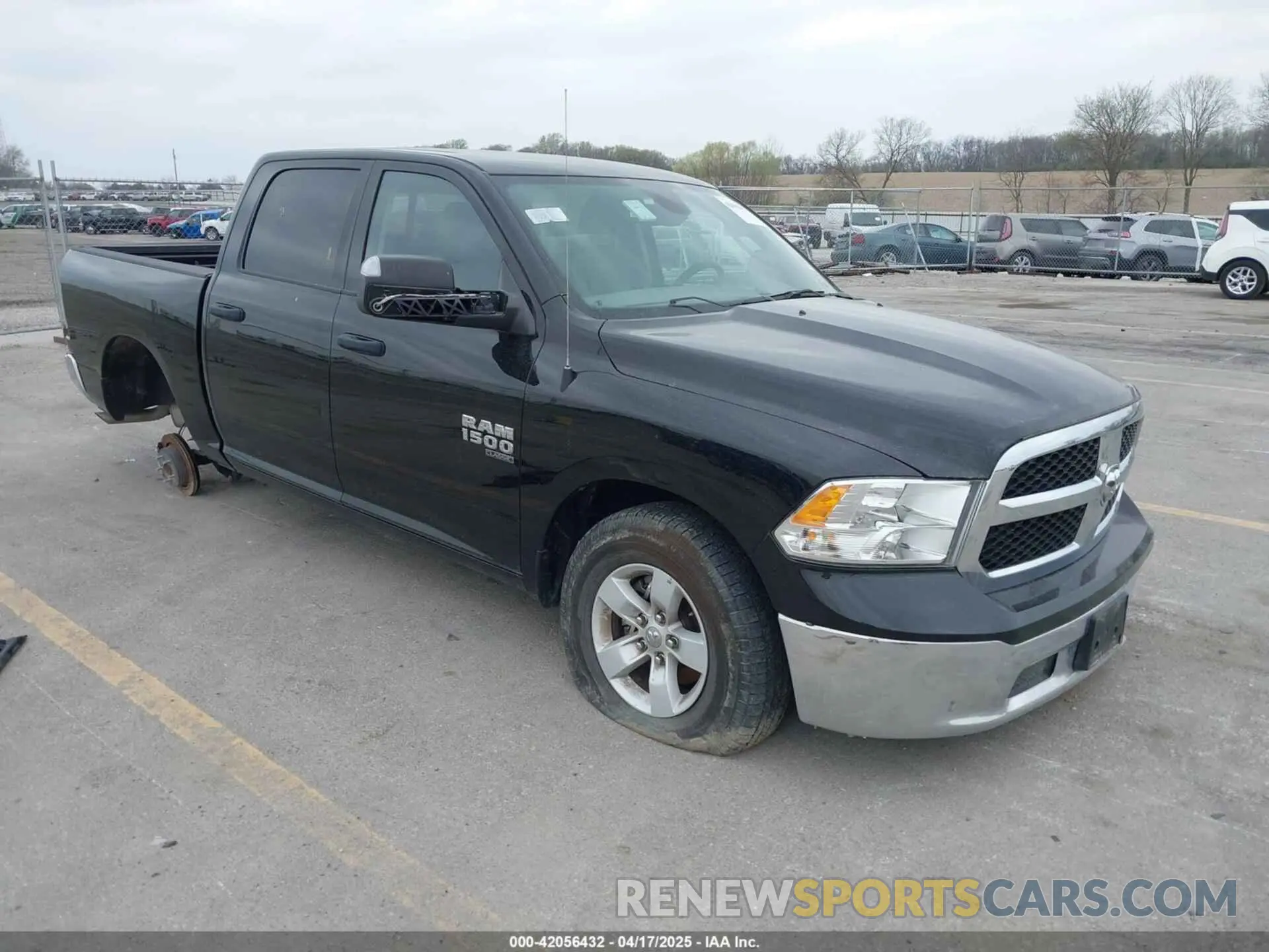 1 Photograph of a damaged car 1C6RR7LG9PS551886 RAM 1500 CLASSIC 2023