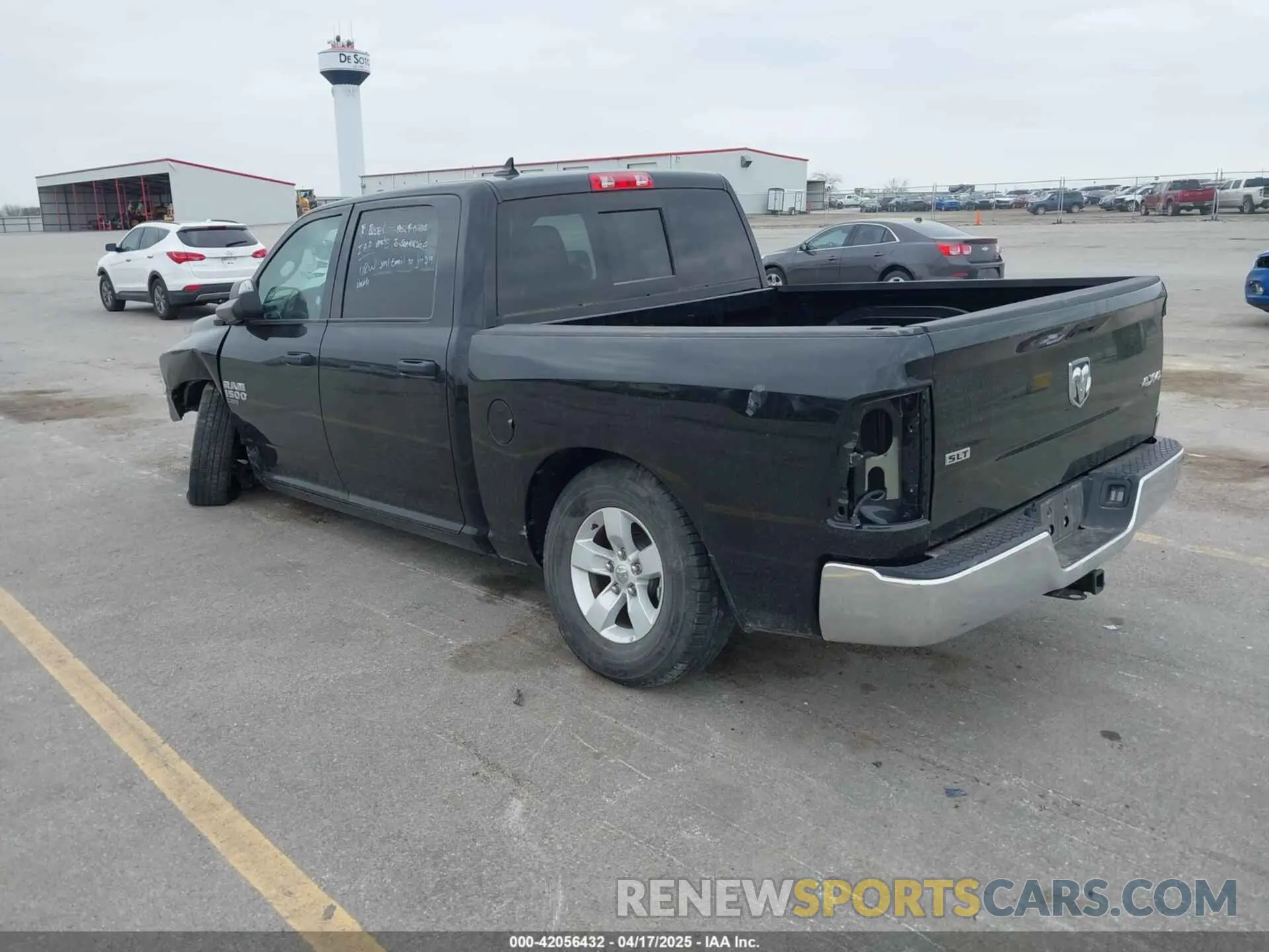 3 Photograph of a damaged car 1C6RR7LG9PS551886 RAM 1500 CLASSIC 2023