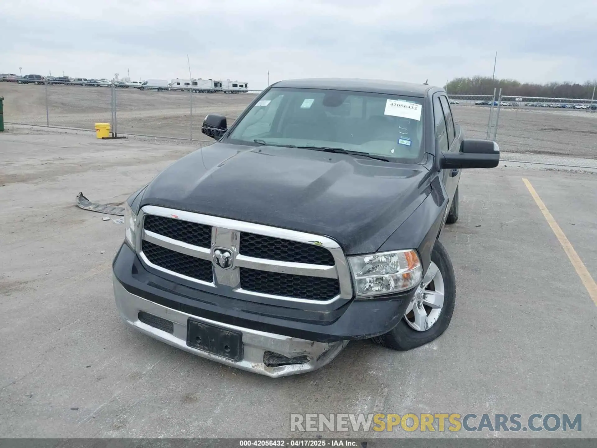 6 Photograph of a damaged car 1C6RR7LG9PS551886 RAM 1500 CLASSIC 2023