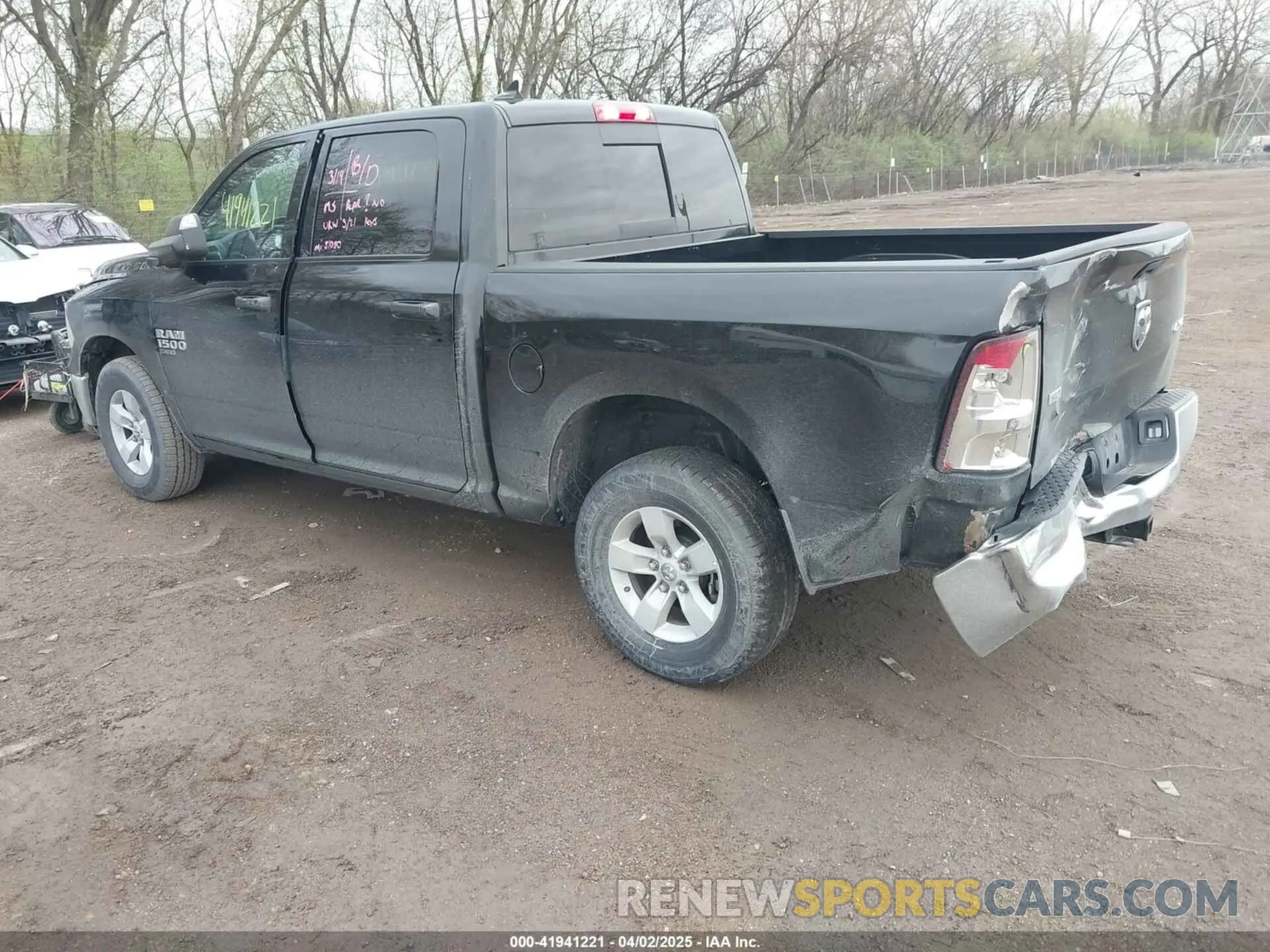 3 Photograph of a damaged car 1C6RR7LGXPS519030 RAM 1500 CLASSIC 2023