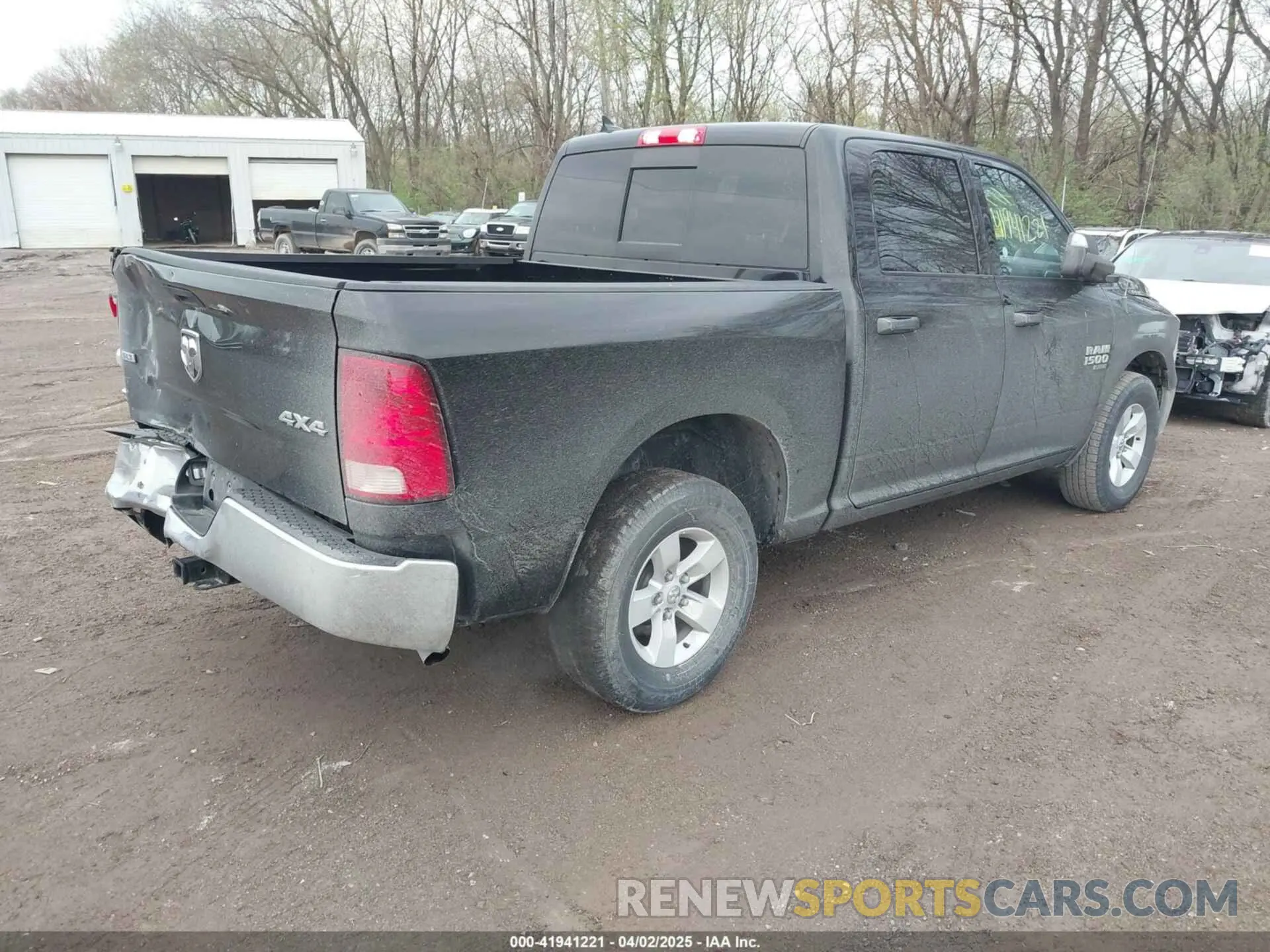 4 Photograph of a damaged car 1C6RR7LGXPS519030 RAM 1500 CLASSIC 2023