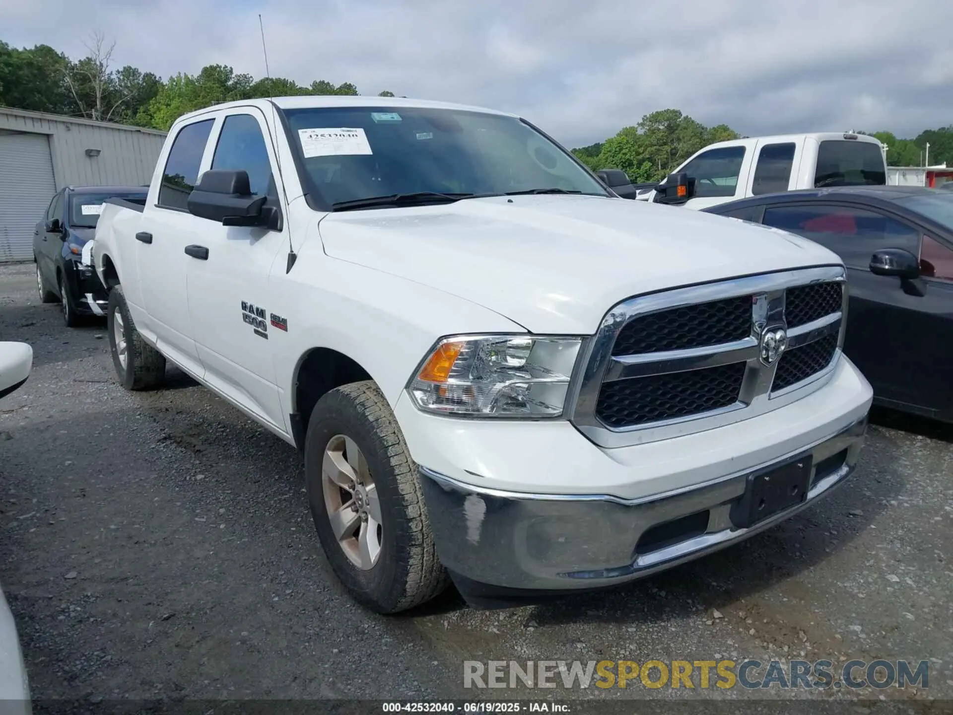 1 Photograph of a damaged car 1C6RR7TT1PS565228 RAM 1500 CLASSIC 2023
